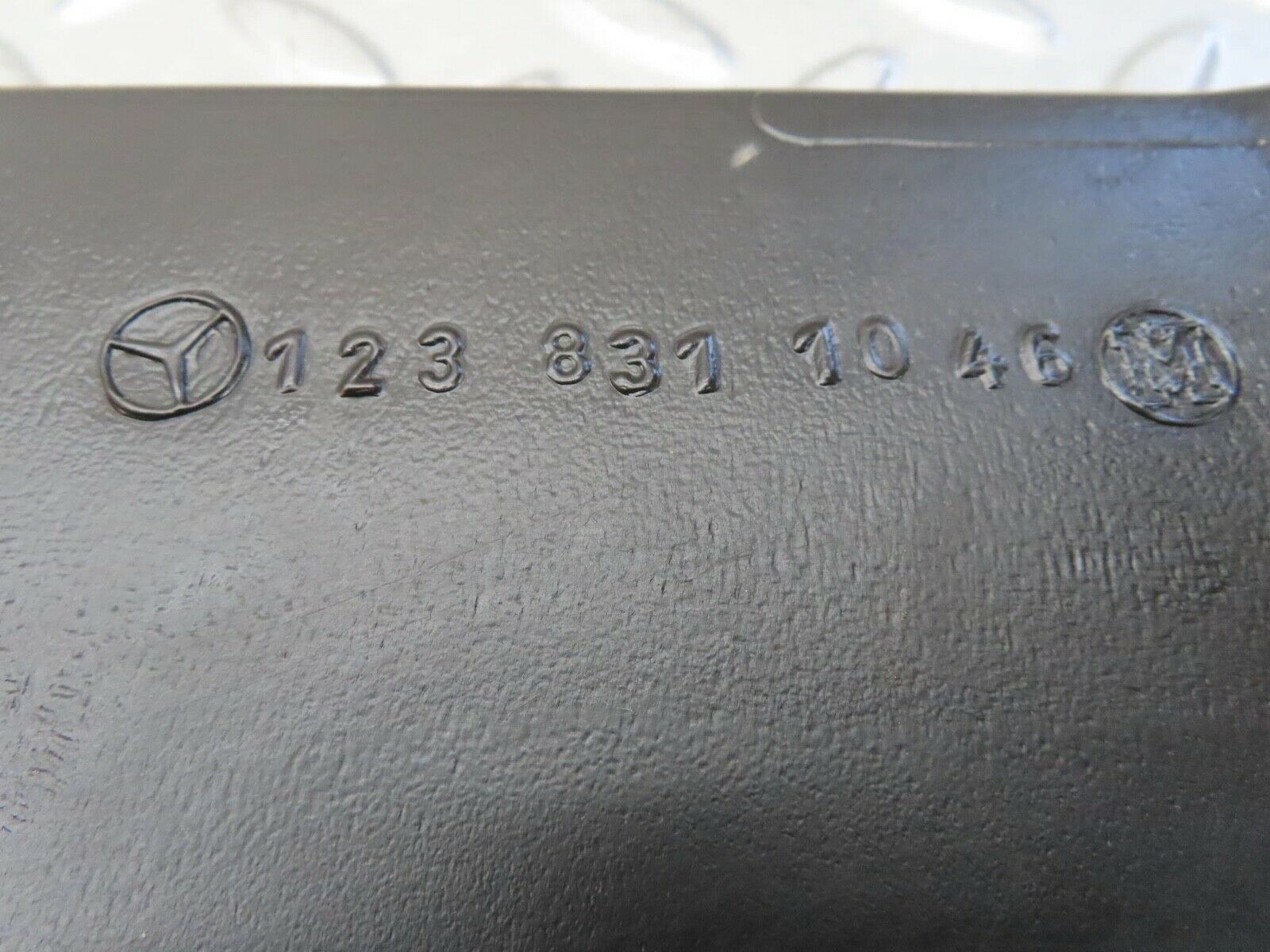 13469 Mercedes-Benz W123 200 Air Duct Heater Ventilation Right 1238311046