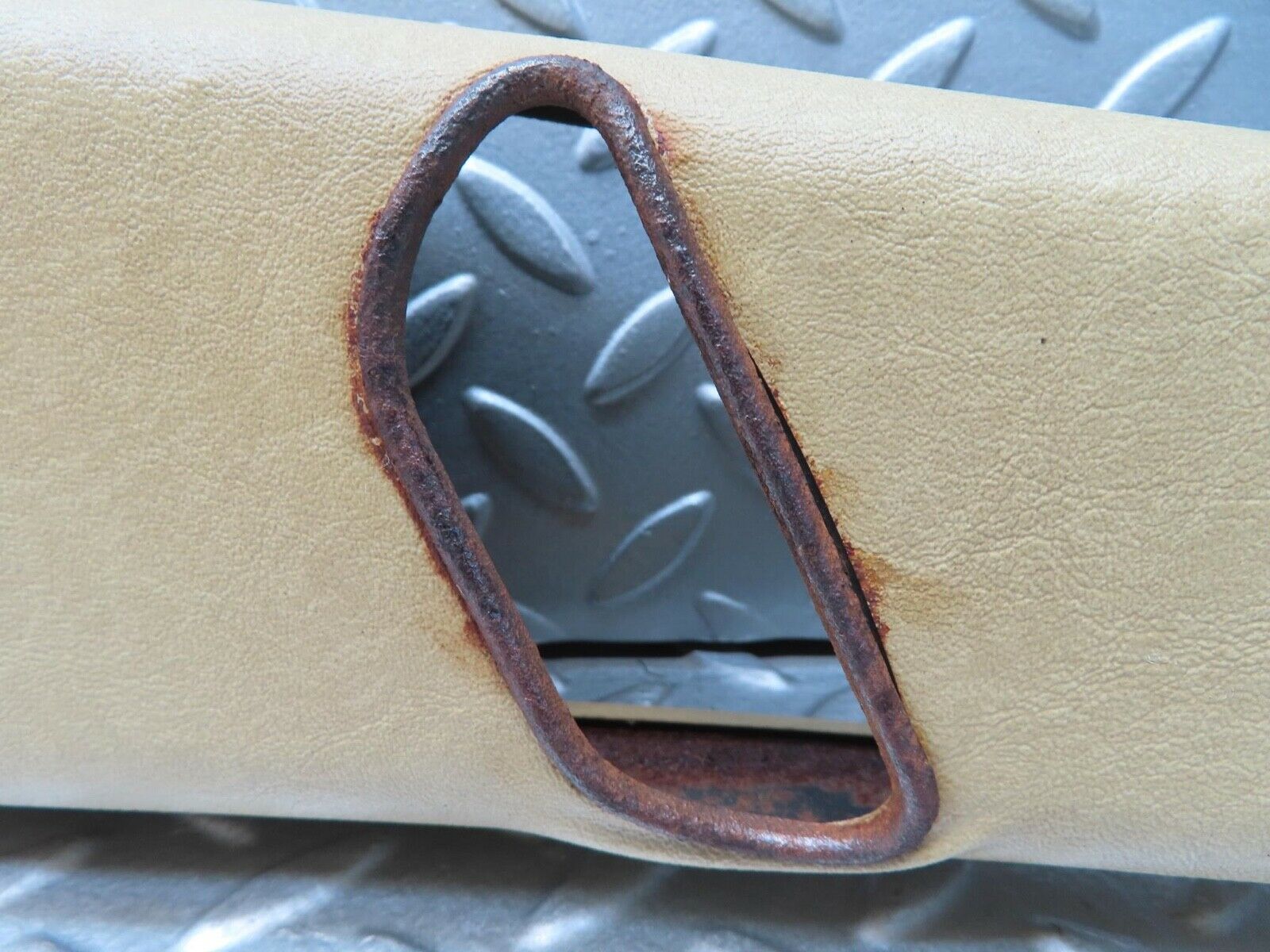 13479 Mercedes-Benz W123 200 B Pillar Cover Left Side Cream