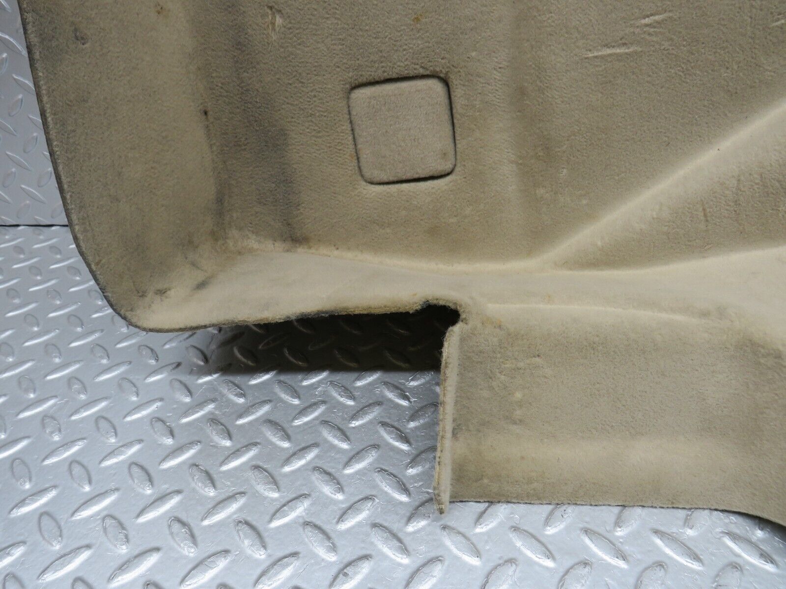 38608 Mercedes-Benz R129 280SL Coupe Trunk Cover Panel Left Side Beige 1296904730