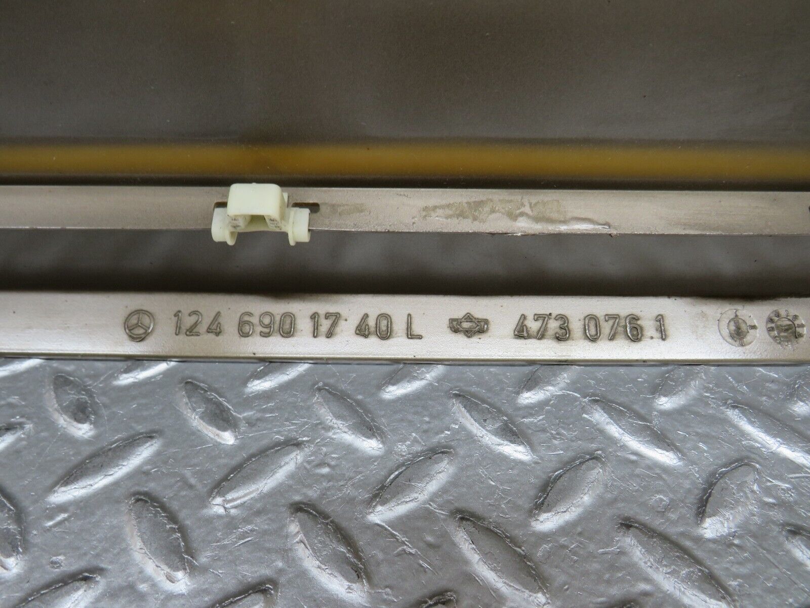 29252 Mercedes-Benz W124 230E Rear Left Door Lower Moulding 1246901740