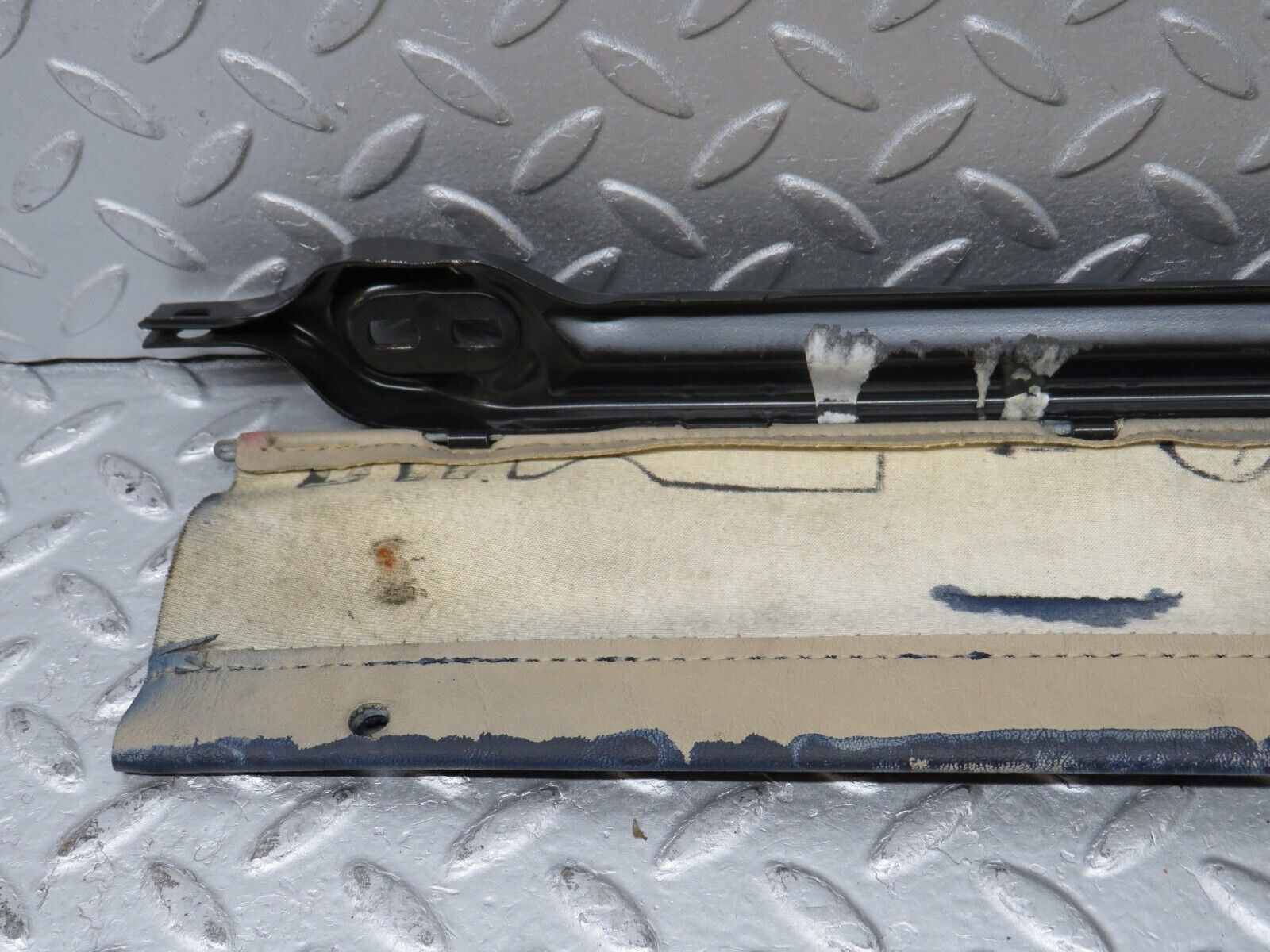 36817 Mercedes-Benz R129 300SL-24 Front Right Seat Under Cover Blue Leather