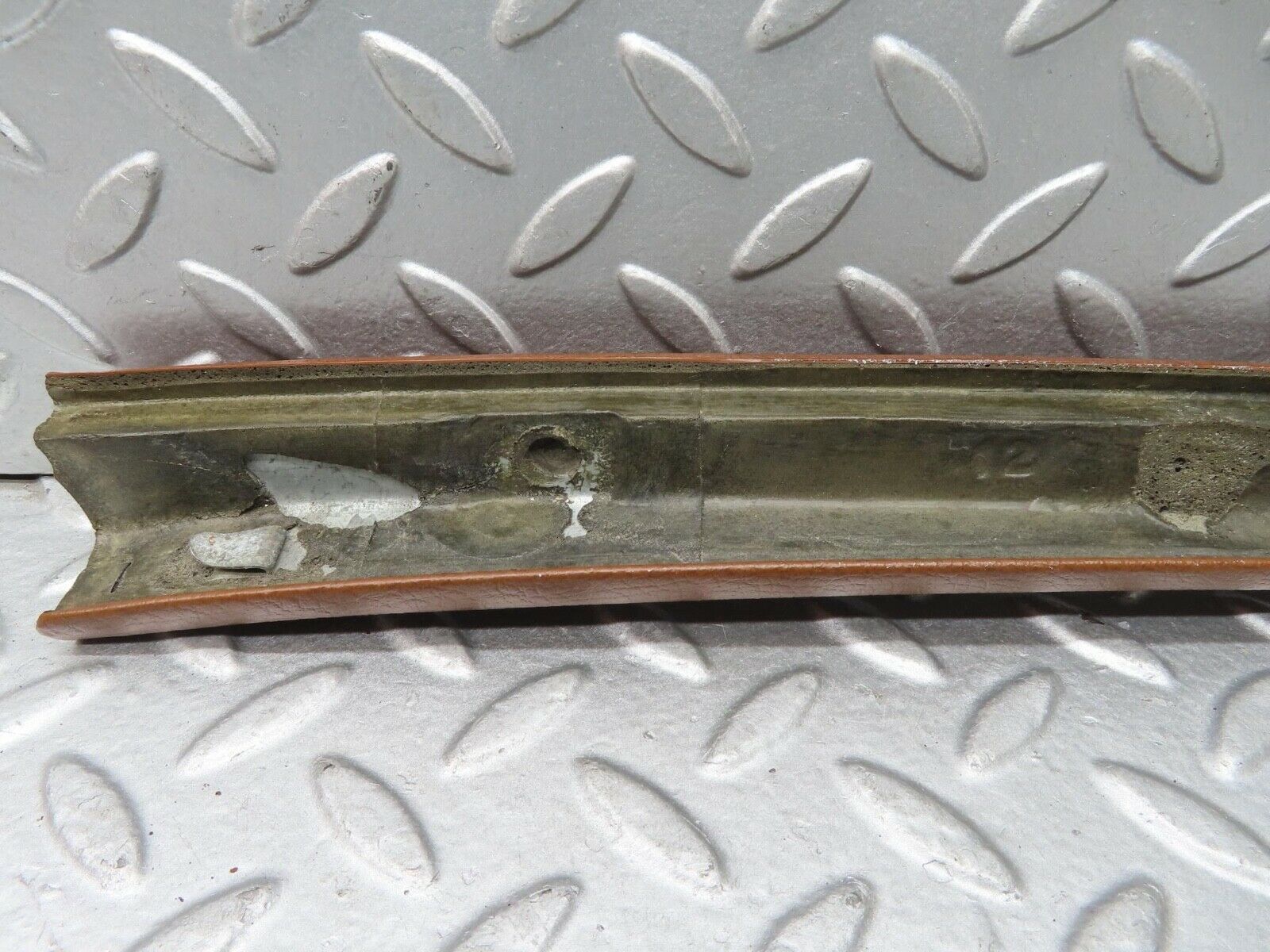 2106 Mercedes-Benz W116 350SE Rear Right Door Trim Interior Vertical Brown