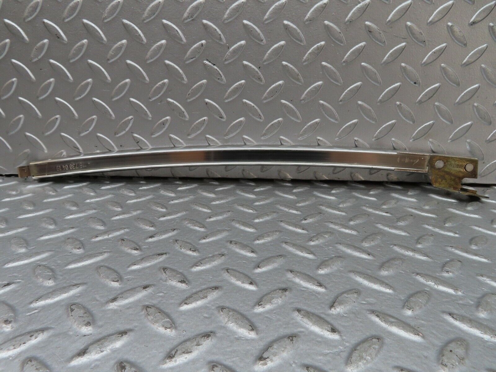 18800 Mercedes-Benz W116 Rear Right Door Chrome Window Channel 1167300419