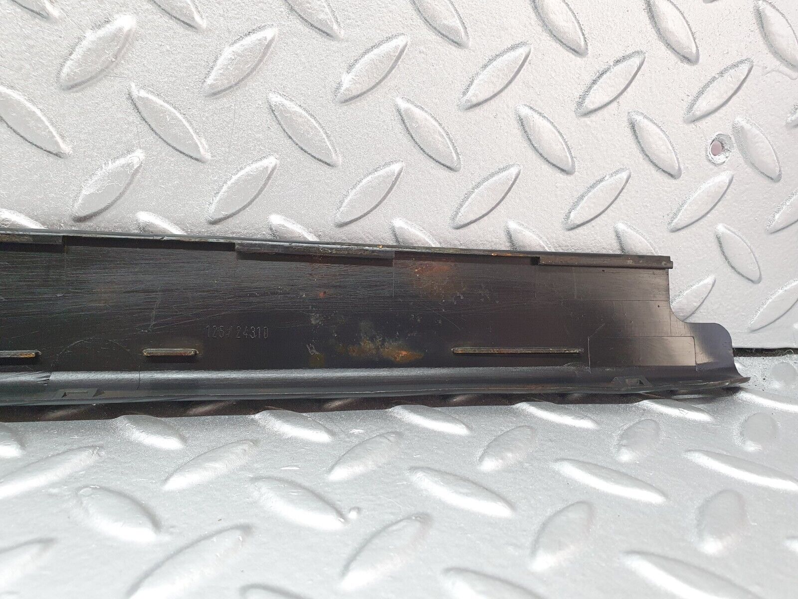 40798 Mercedes-Benz W123 300D Trunk Cover Trim Black 1236980089