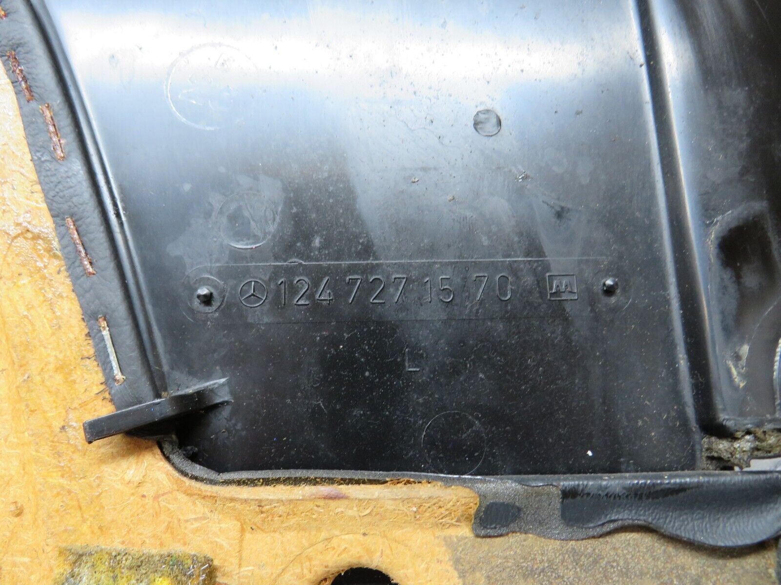 37871 Mercedes-Benz A124 320E Cabriolet Left Door Card Black 1247271570