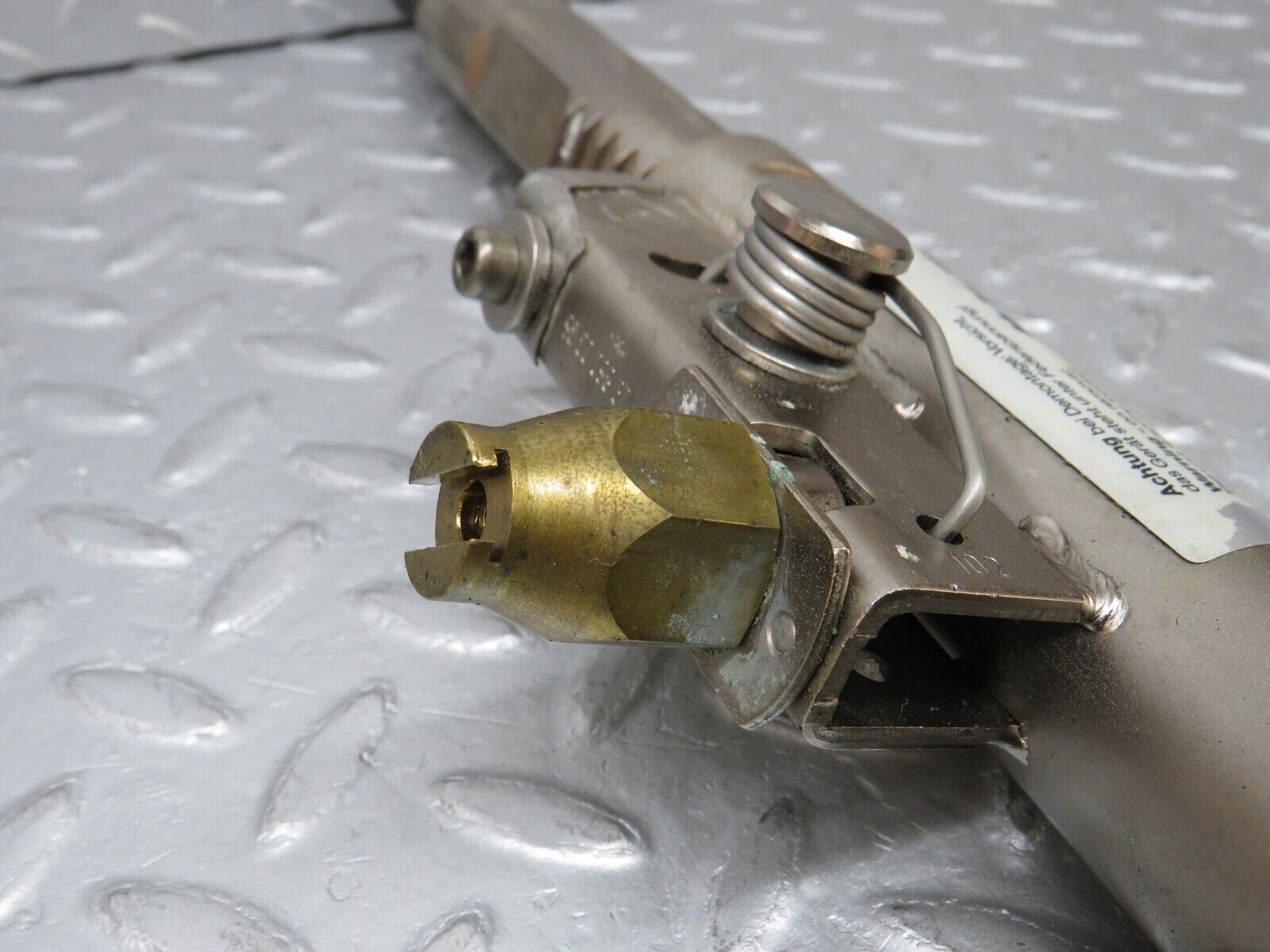 38500 Mercedes-Benz R129 280SL Coupe Roll Bar Hydraulic Cylinder Left 1298600335