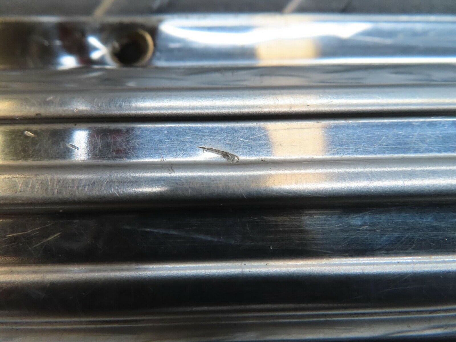 14117 Mercedes-Benz C107 280SLC Right Door Sill Chrome