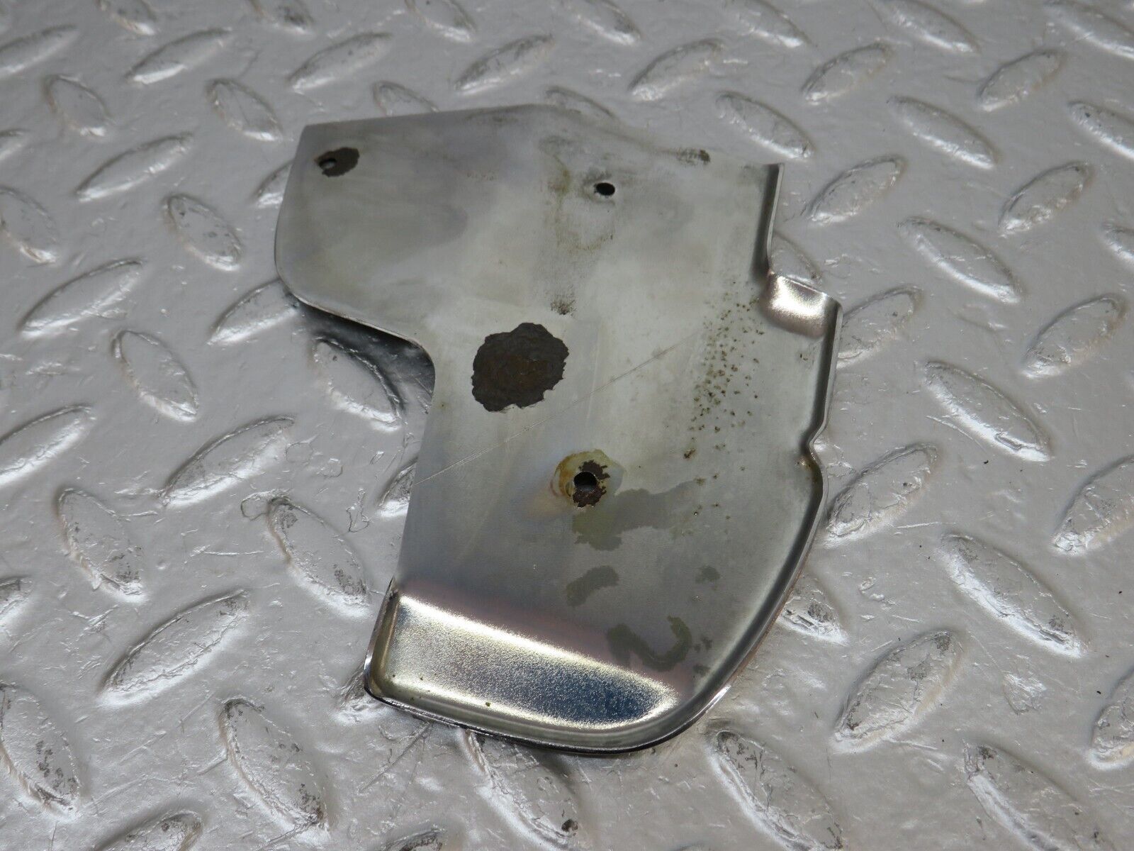 34314 Mercedes-Benz C126 380SEC Coupe Door Chrome Cover Left Side