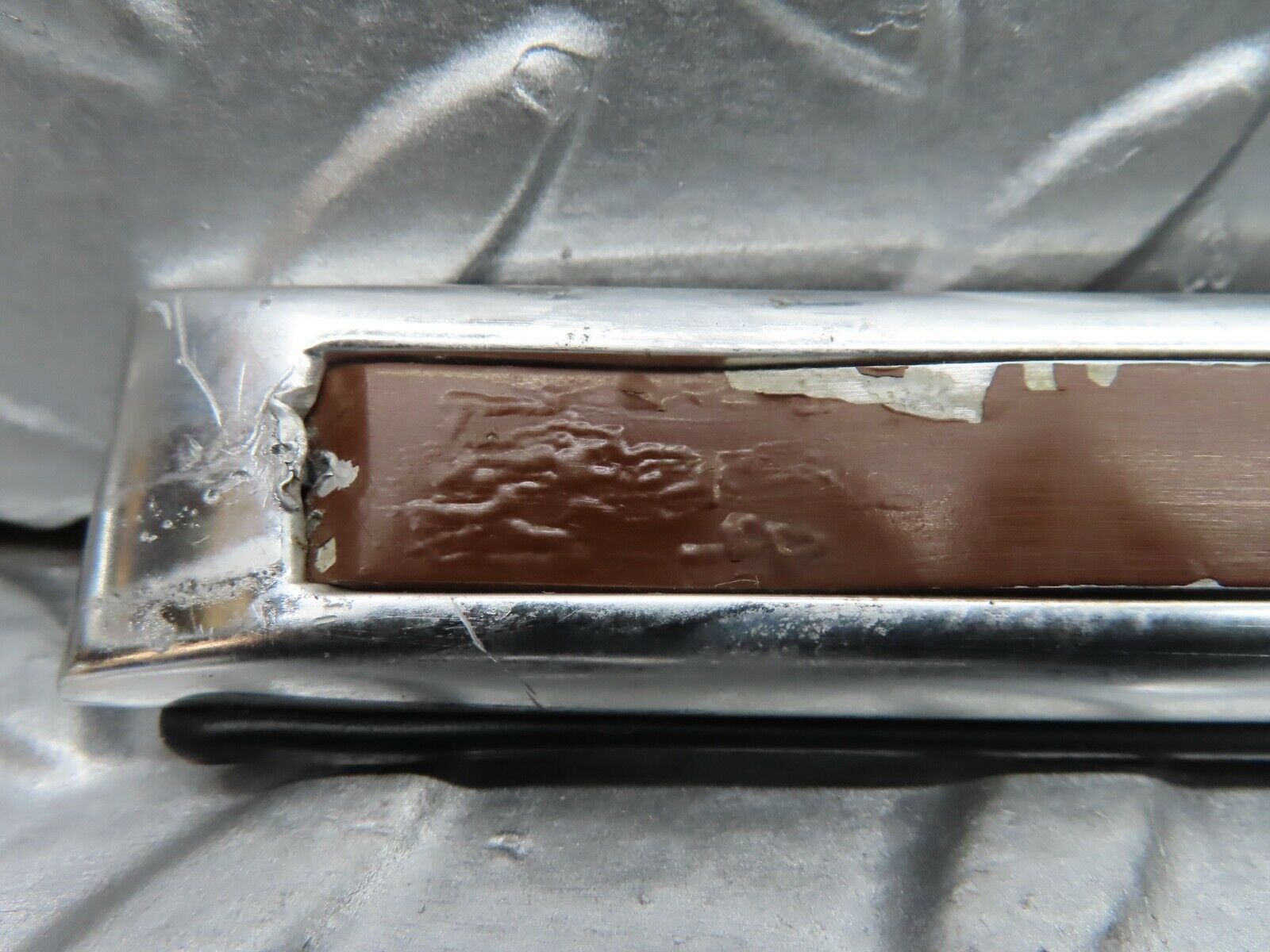 21123 Mercedes-Benz W123 230E C Pillar Exterior Trim Left Side 1236980997