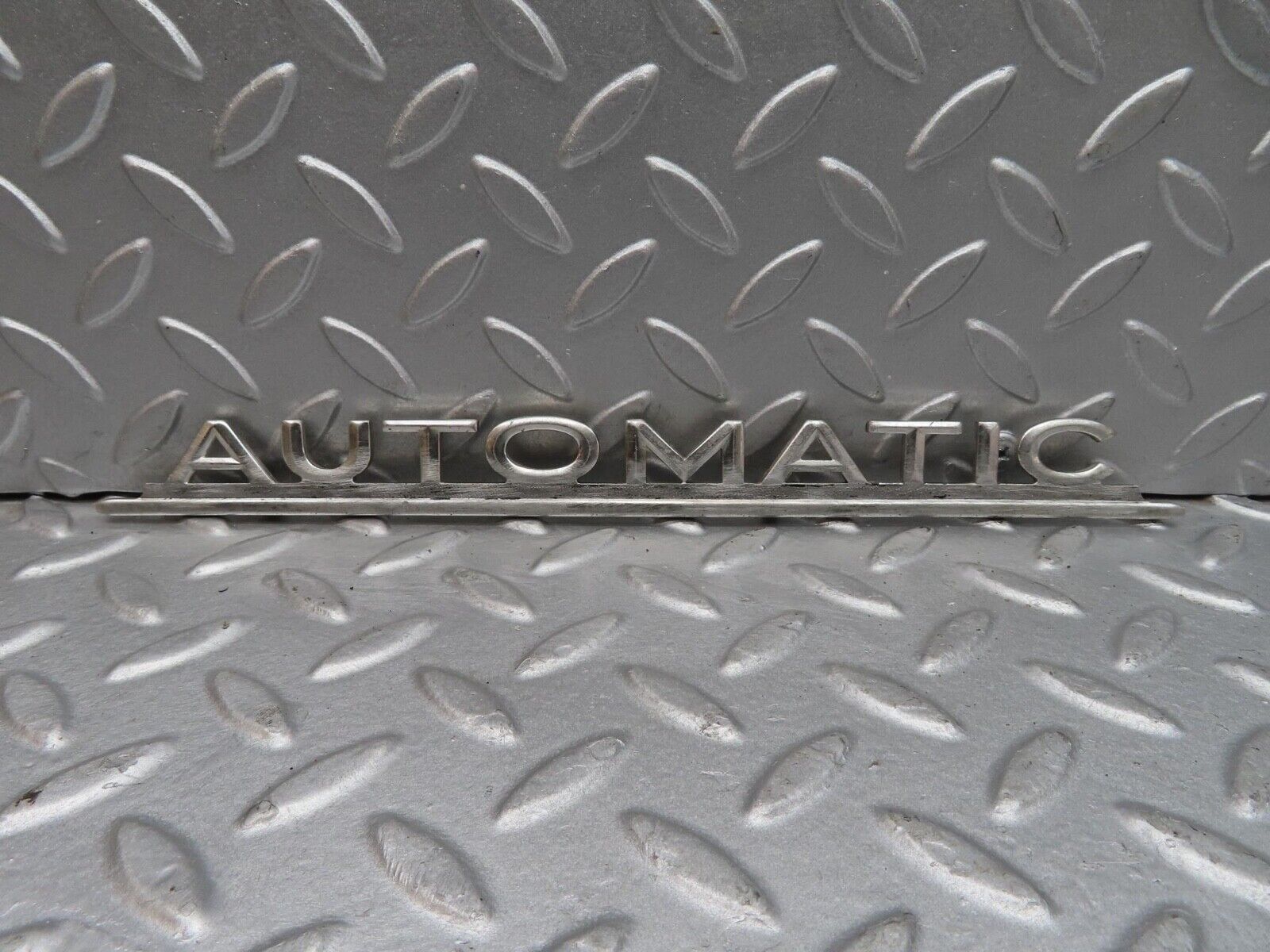 12476 Mercedes-Benz W108 280SE 3.5 Trunk Badge Emblem AUTOMATIC