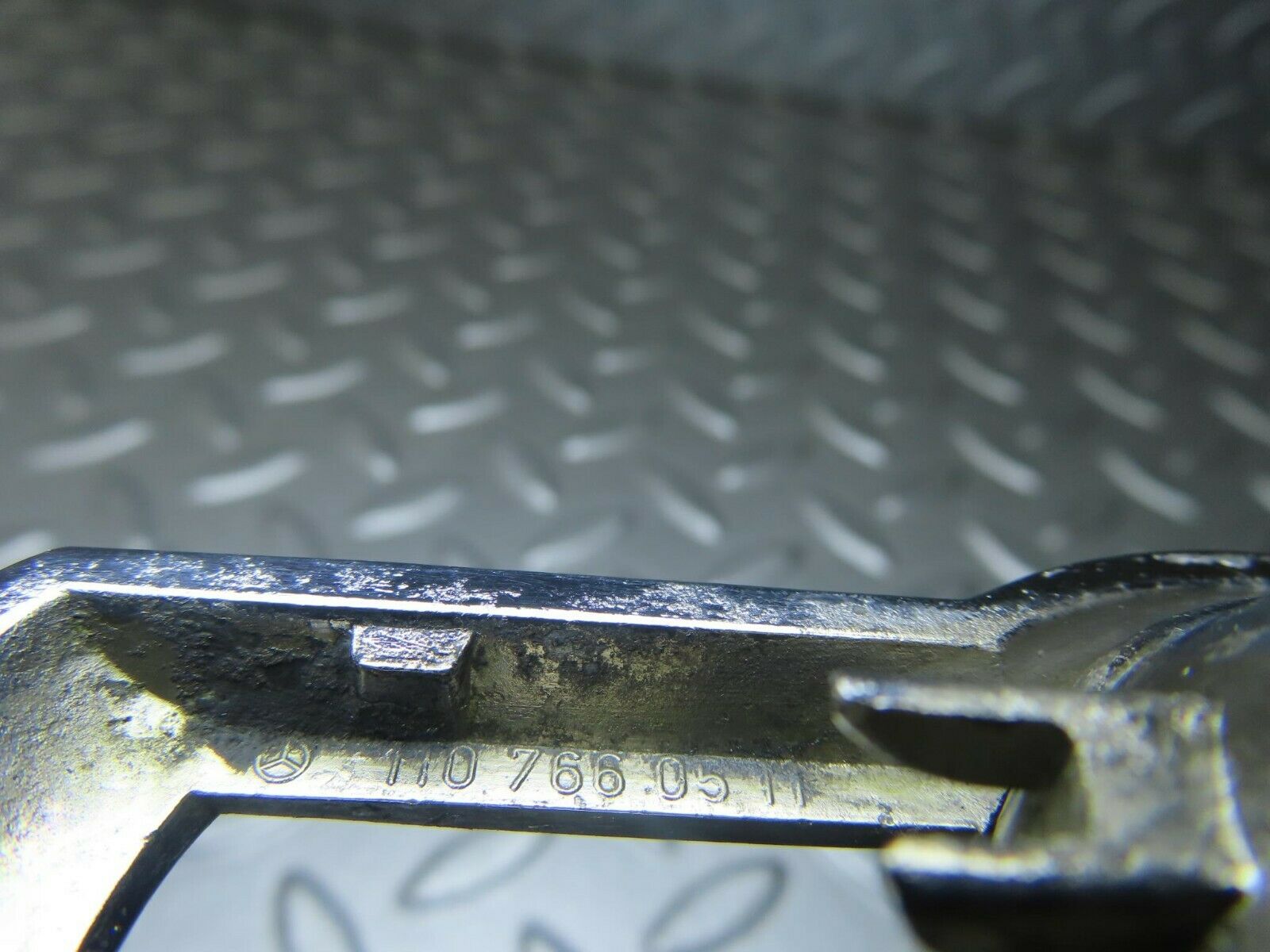 8593 Mercedes-Benz W113 Pagoda Left Interior Door Handle Surround 1107660511