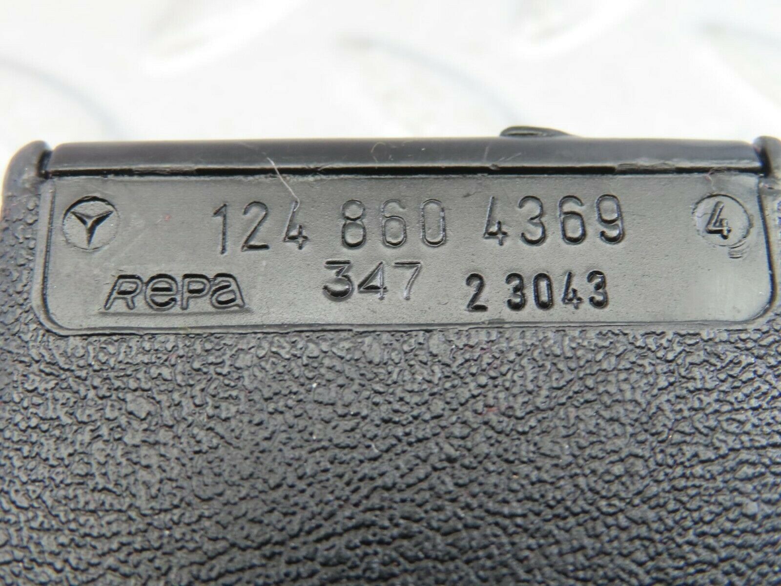 9277 Mercedes-Benz C124 300CE Coupe Front Left Seat Belt With Buckle 1248604369