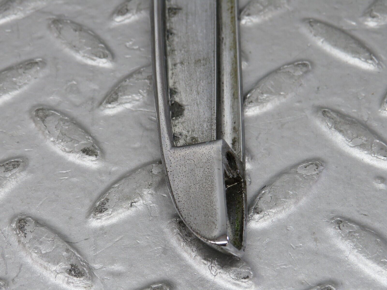 35707 Mercedes-Benz W108 Trunk Lid Chrome Handle