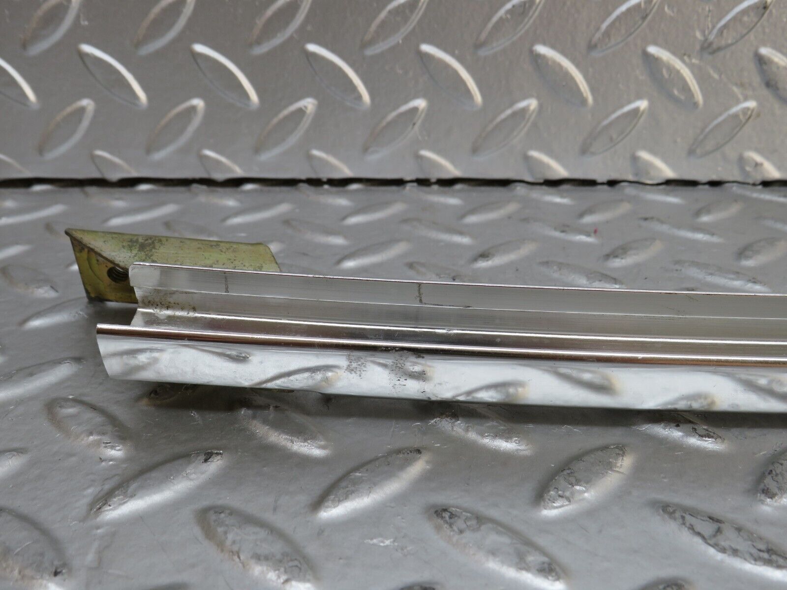 28278 Mercedes-Benz S123 240D Wagon Rear Left Chrome Window Channel