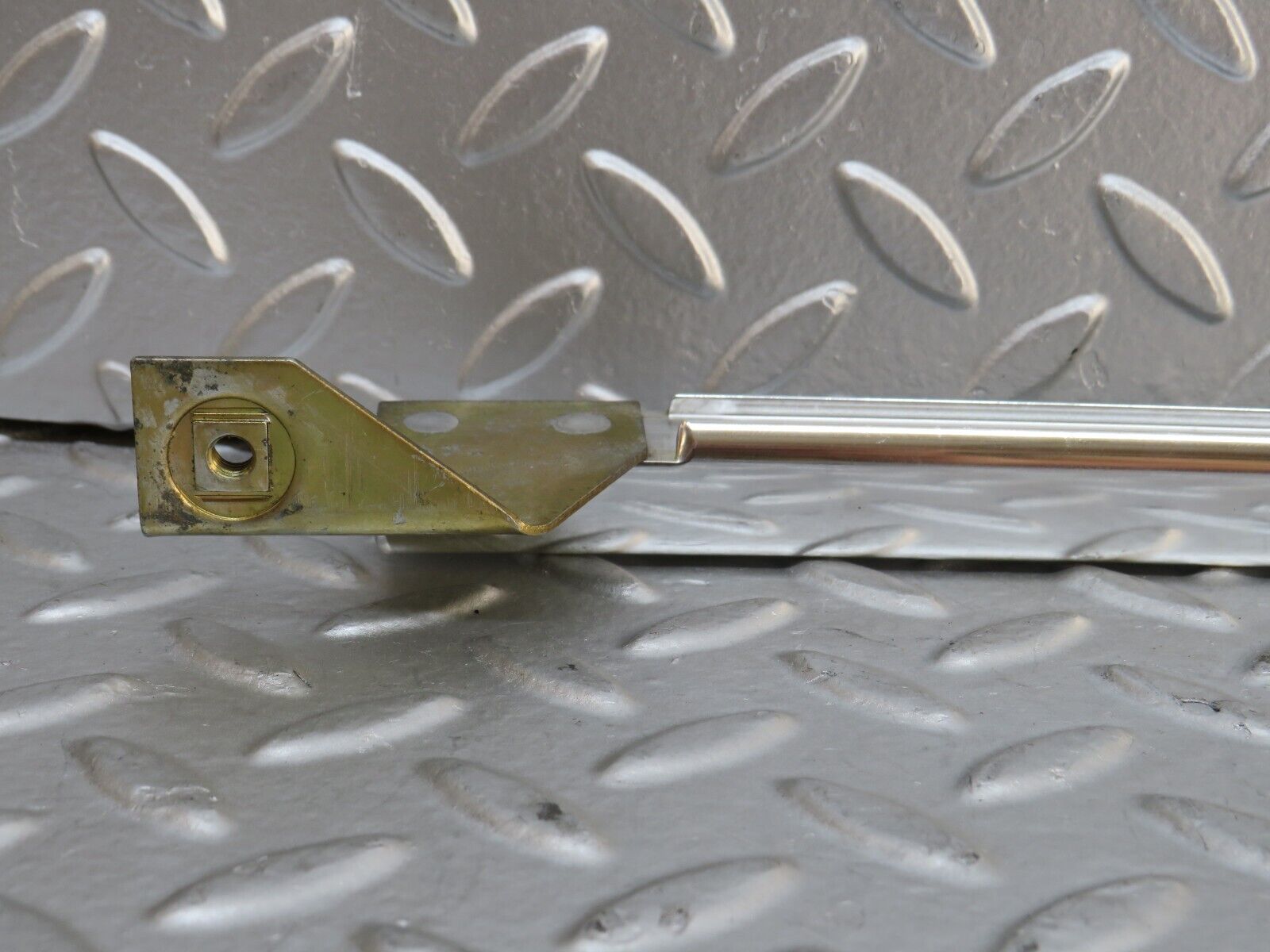 28278 Mercedes-Benz S123 240D Wagon Rear Left Chrome Window Channel