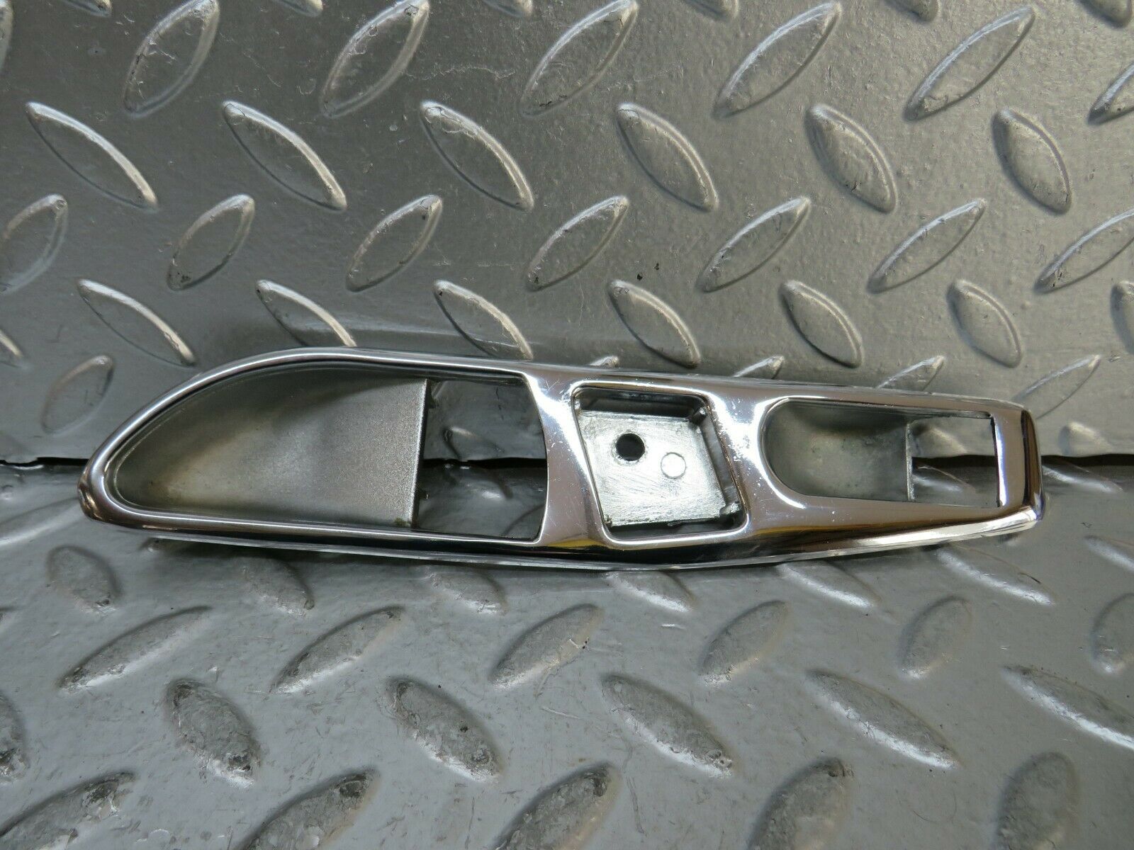 23733 Mercedes-Benz C107 450SL Interior Door Handle Chrome Surround Right Side