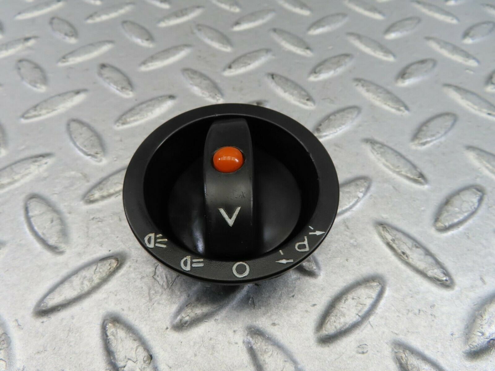 9655 Mercedes-Benz C123 280CE Coupe Headlight Switch Black Collar And Knob