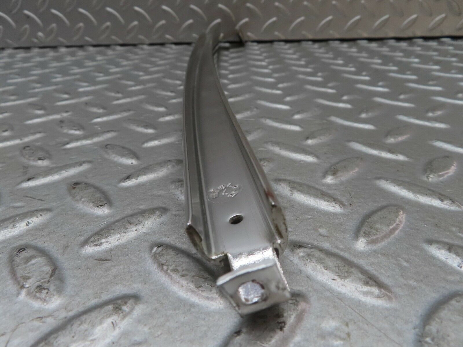 19133 Mercedes-Benz W123 300D Rear Left Door Chrome Window Channel