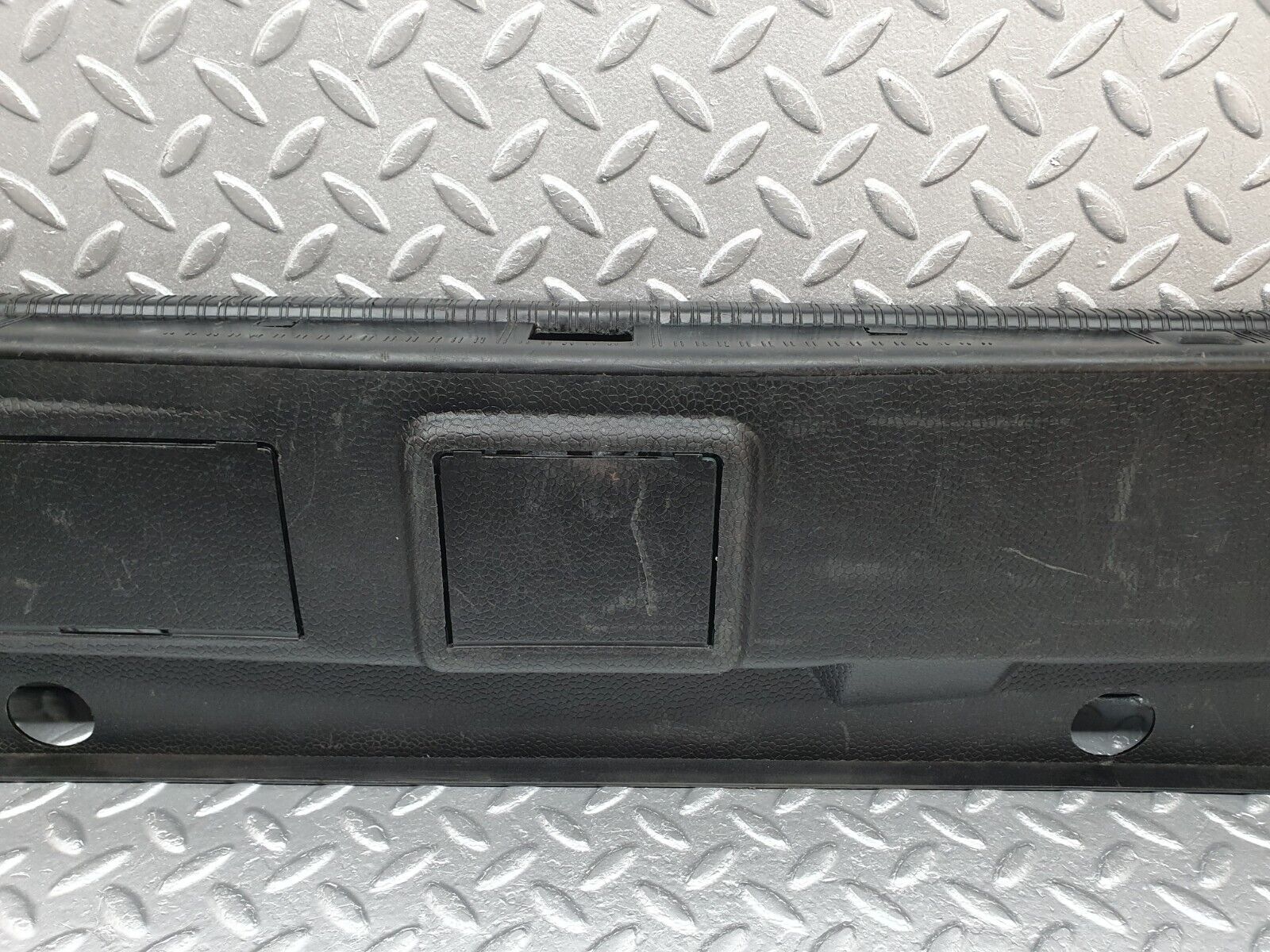 41478 Mercedes-Benz W124 200E Trunk Lock Trim Panel 1246941325