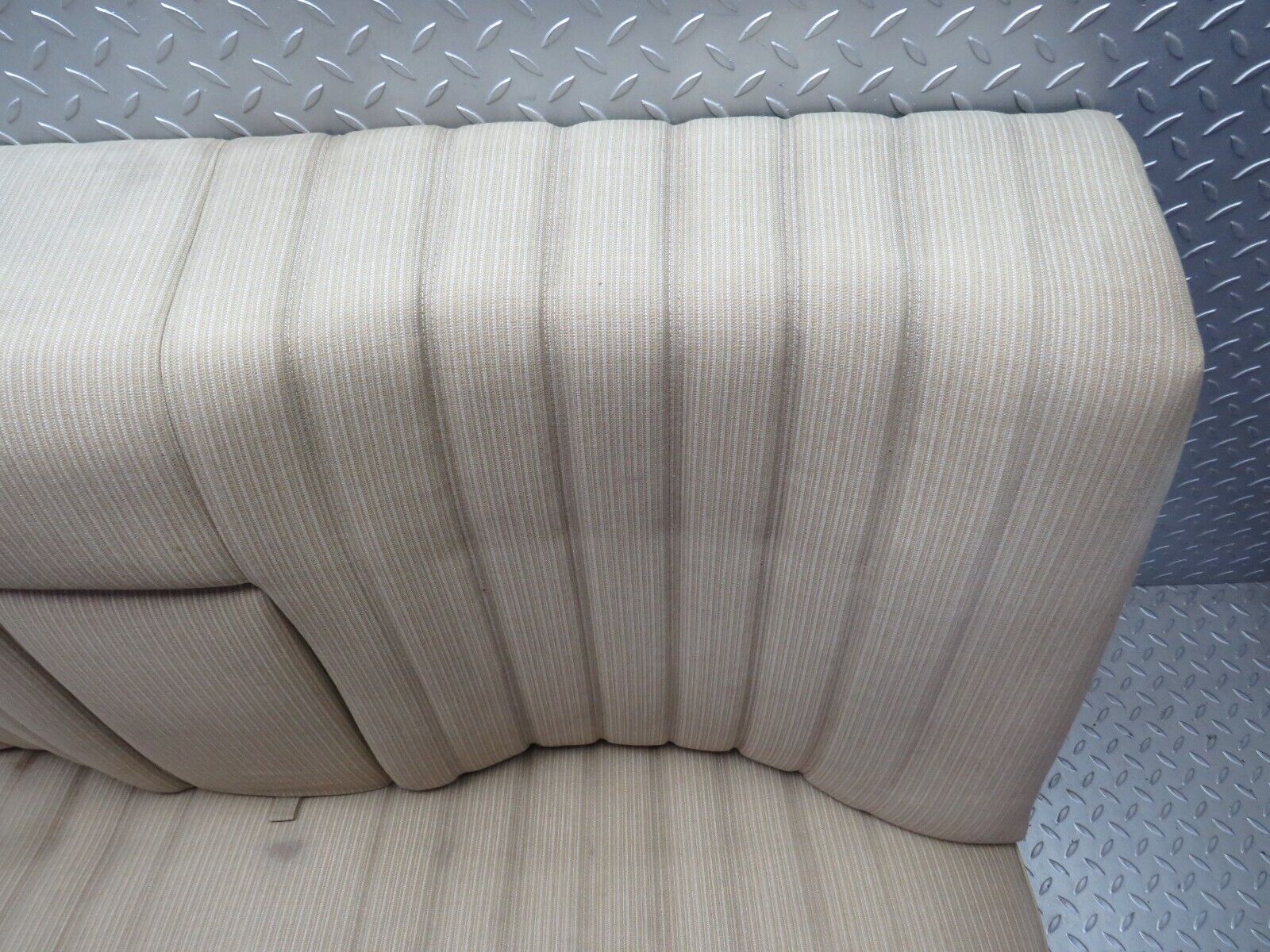 3247 Mercedes-Benz W123 230E Rear Seat Beige Fabric 1239203150