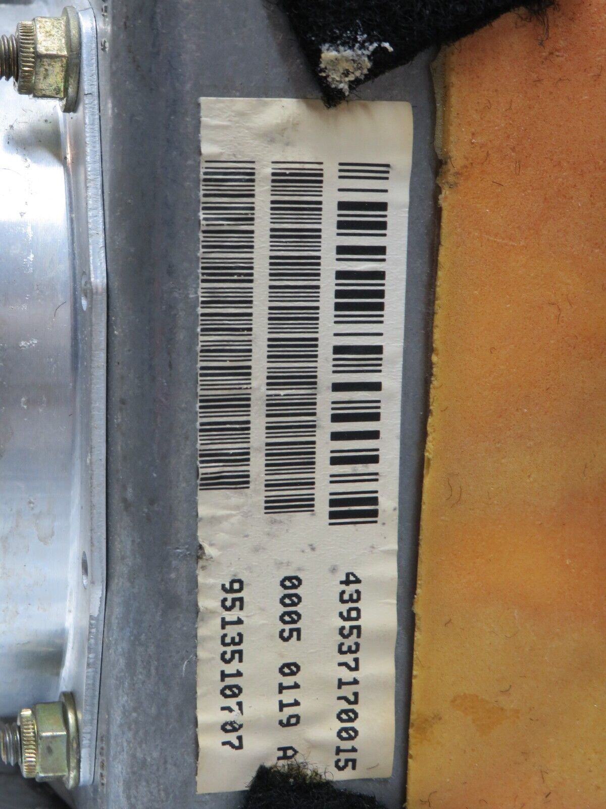 27537 Mercedes-Benz S124 300TE Dashboard Airbag Passenger Left Side 1298680363