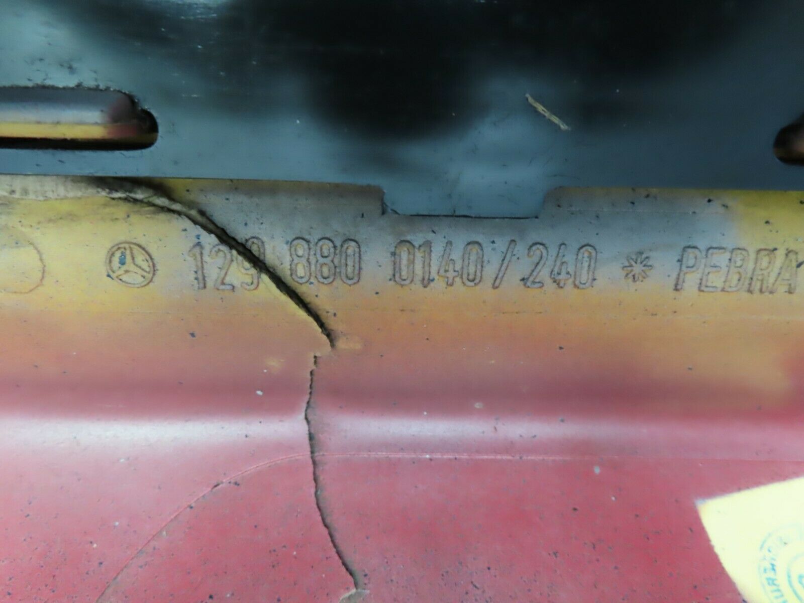 19832 Mercedes-Benz R129 300SL Coupe Rear Bumper 1298800140