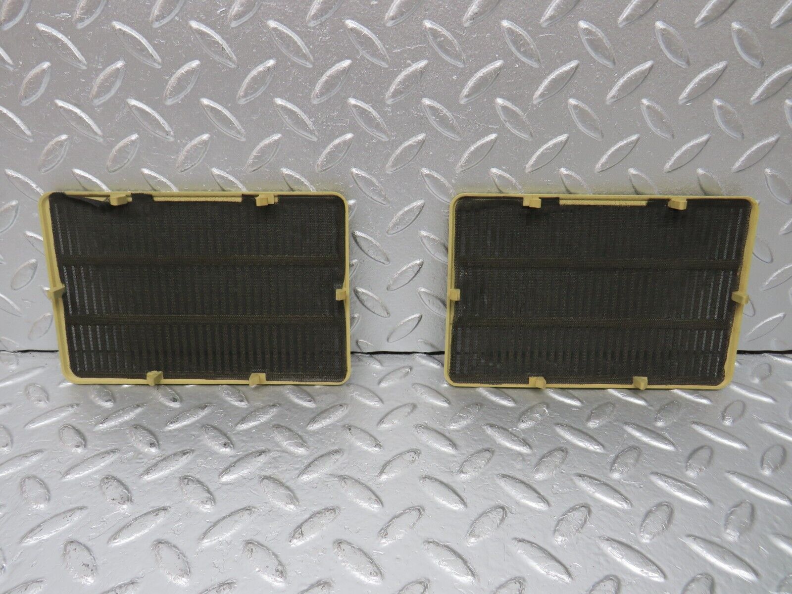 34375 Mercedes-Benz C126 380SEC Coupe Parcel Shelf Speaker Cover Pair