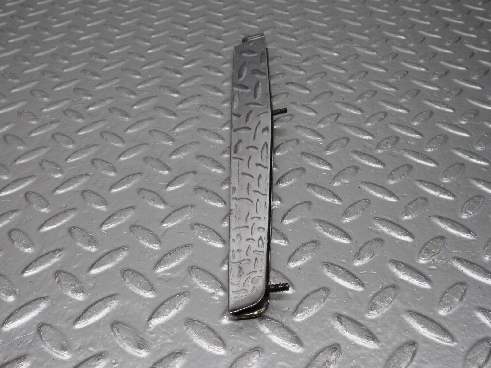 0664 Mercedes-Benz C107 350SLC Coupe Trunk Chrome Handle Moulding Left 1076901380