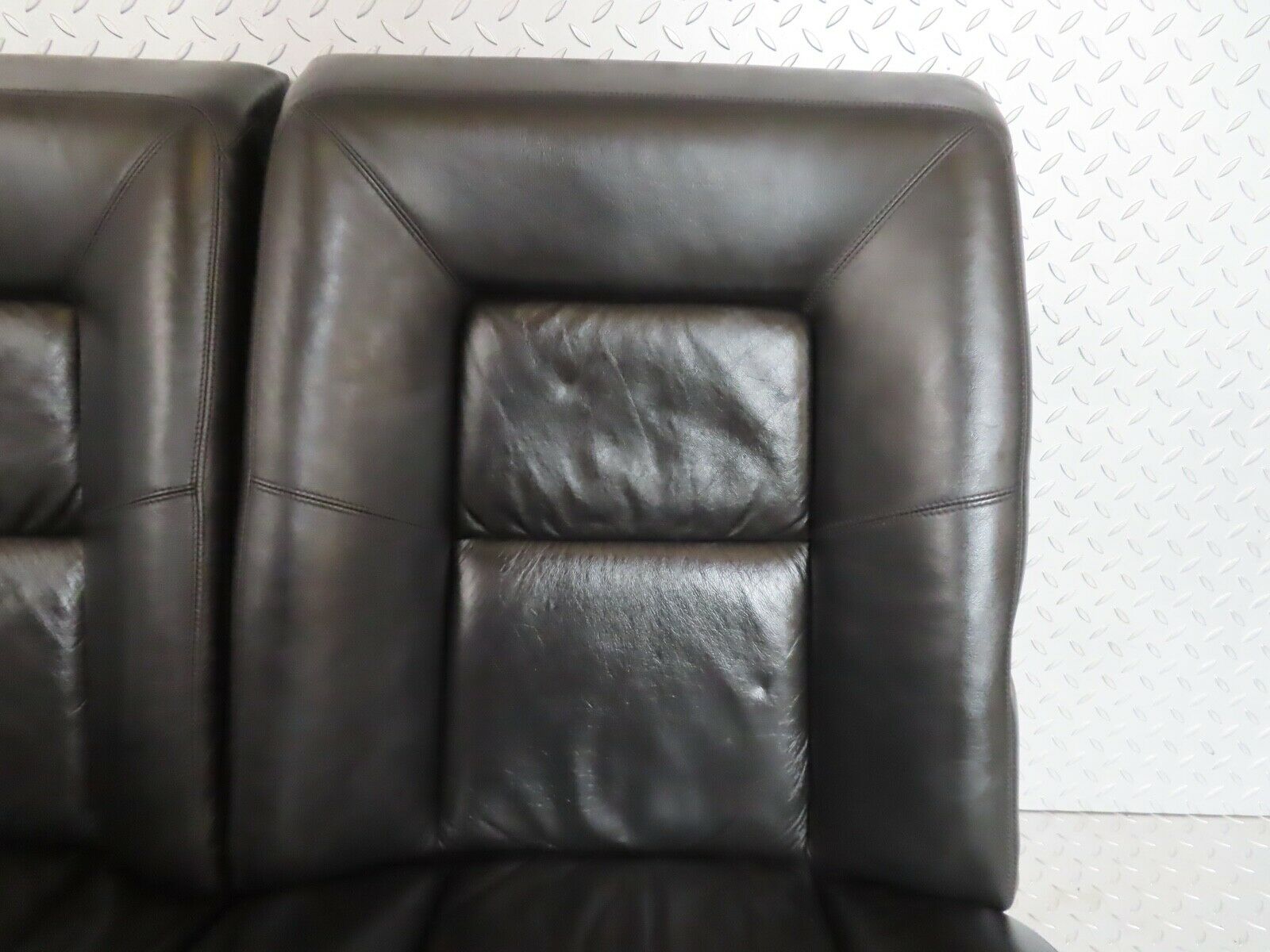 19412 Mercedes-Benz C140 CL420 Coupe Rear Seat Black Leather