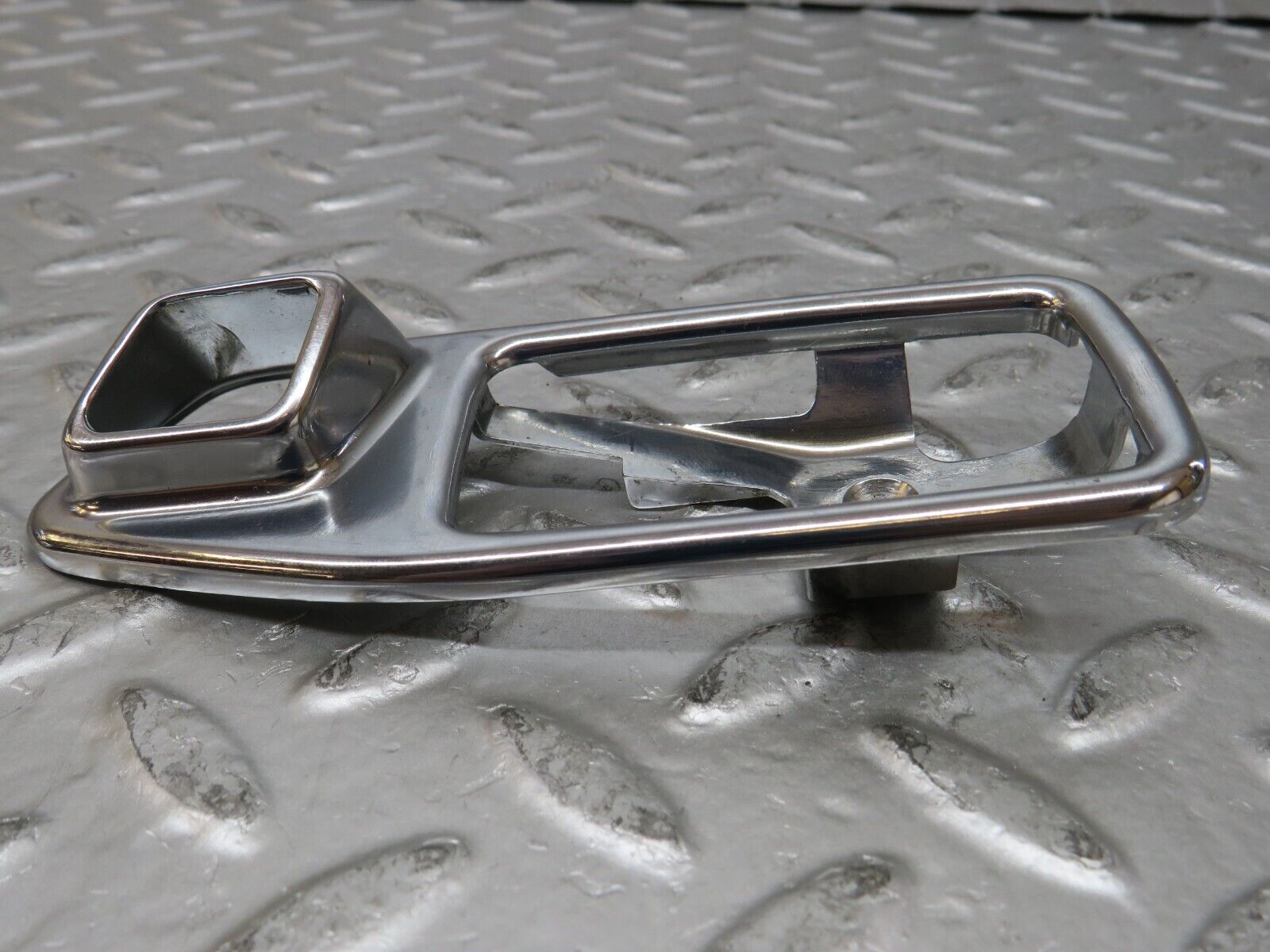 26794 Mercedes-Benz W123 240D Chrome Frame For Door Opener Left 1167660111