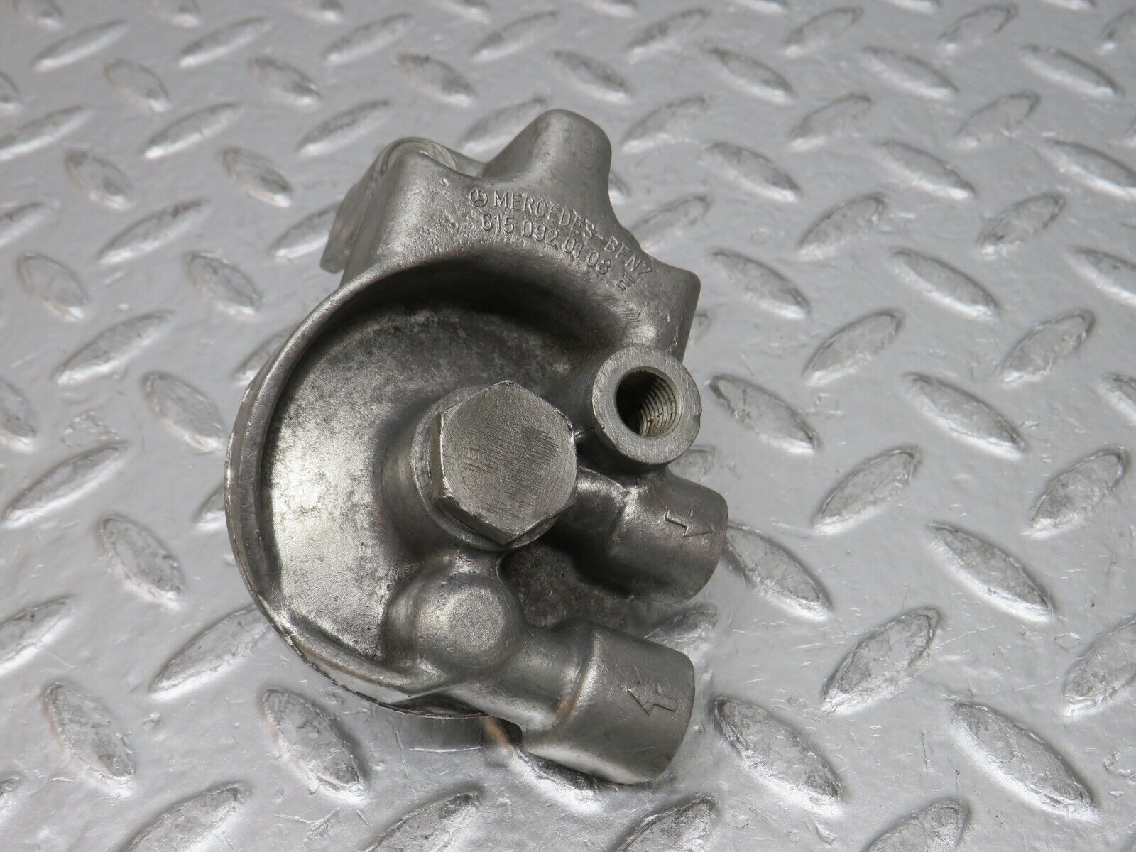 0063 Mercedes-Benz W116 350SE Fuel Filter Mount  6150920108