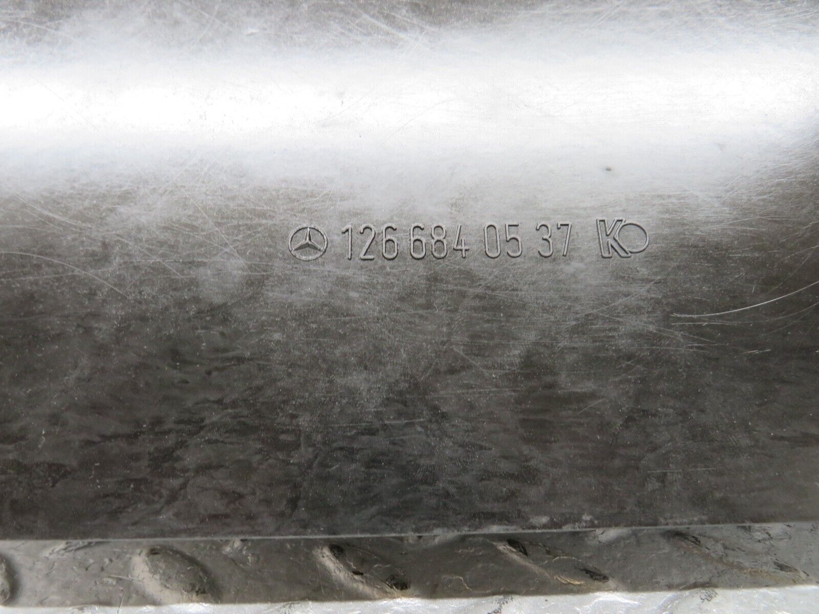 36174 Mercedes-Benz W126 420SE Foot Well Panel Left Side 1266840537