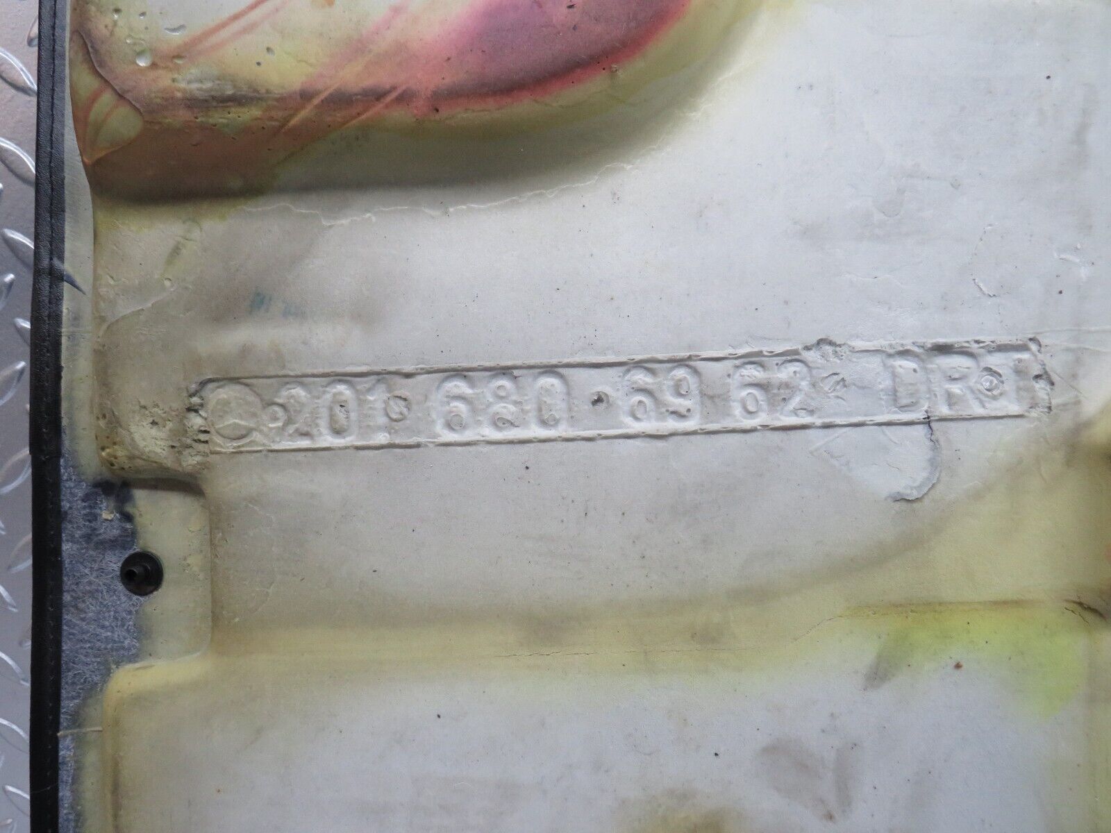 31562 Mercedes-Benz W201 190LE 1.8L Front Left Floor Mat Carpet 2016806962