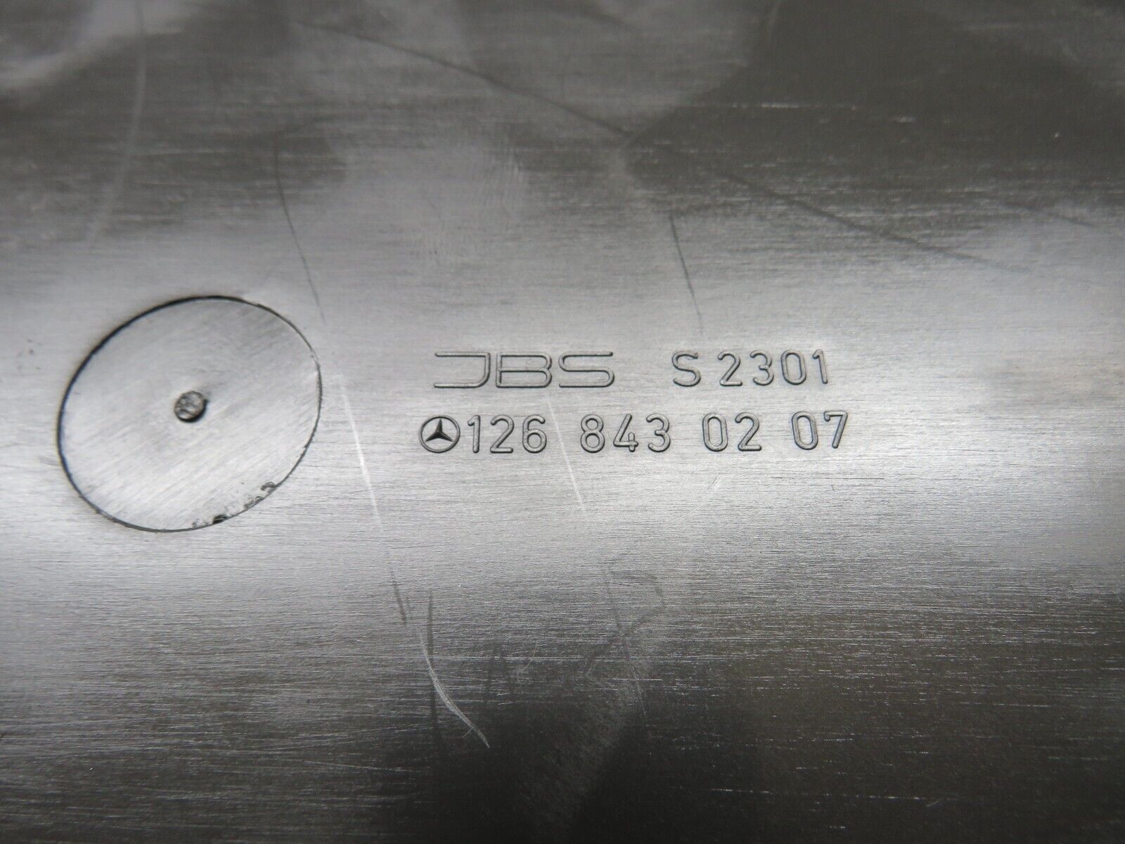 34388 Mercedes-Benz C126 380SEC Rear Right Parcel Shelf Storage 1268430207