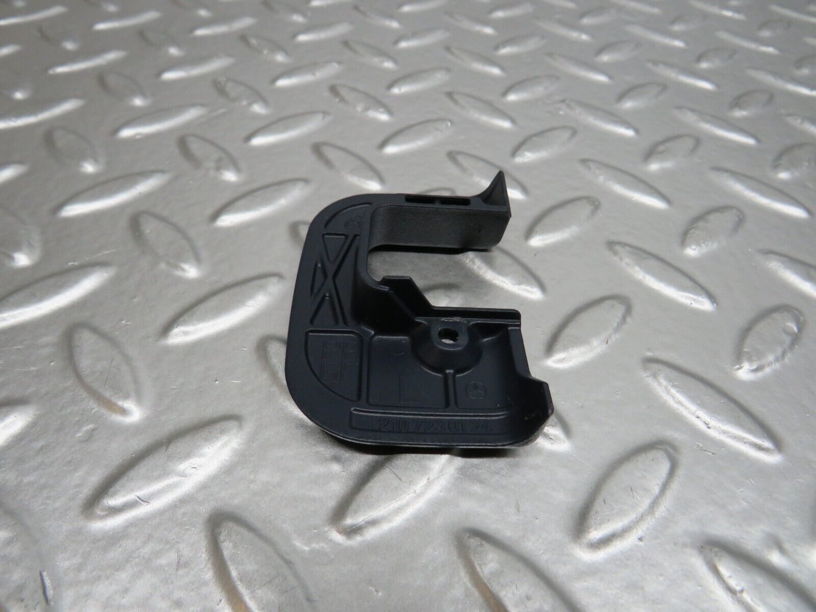 24693 Mercedes-Benz W140 S320 Left Interior Door Latch Trim Blue 2107230124