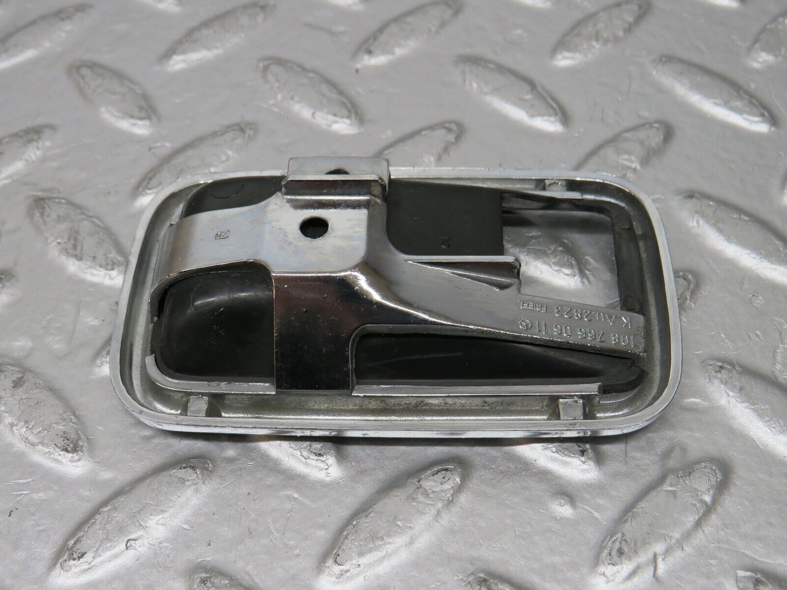 31004 Mercedes-Benz W123 230E Chrome Frame For Door Opener Right 1087660611