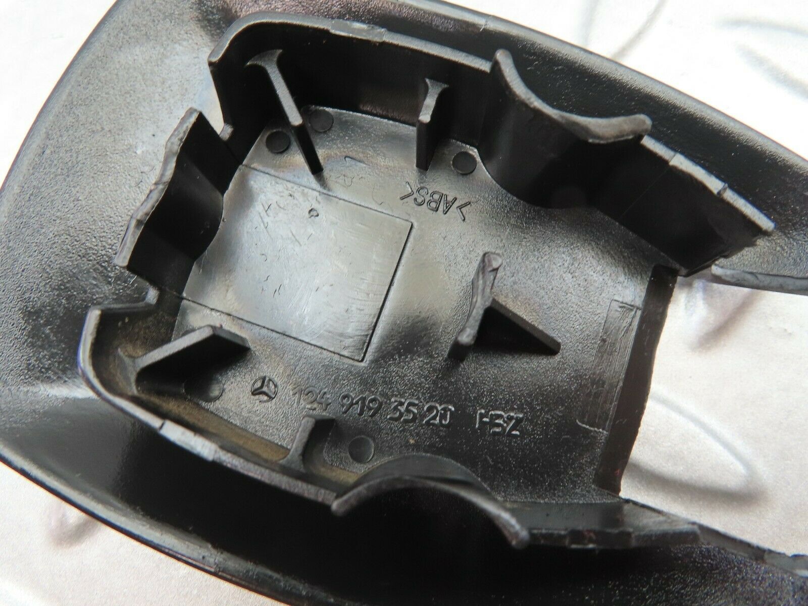 6598 Mercedes-Benz S124 E220 Wagon Seat Belt Runner With Cover 1249193520