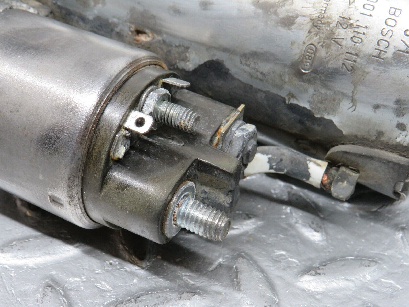 39433 Mercedes-Benz R129 320SL Coupe Starter Motor Bosch 0001110112