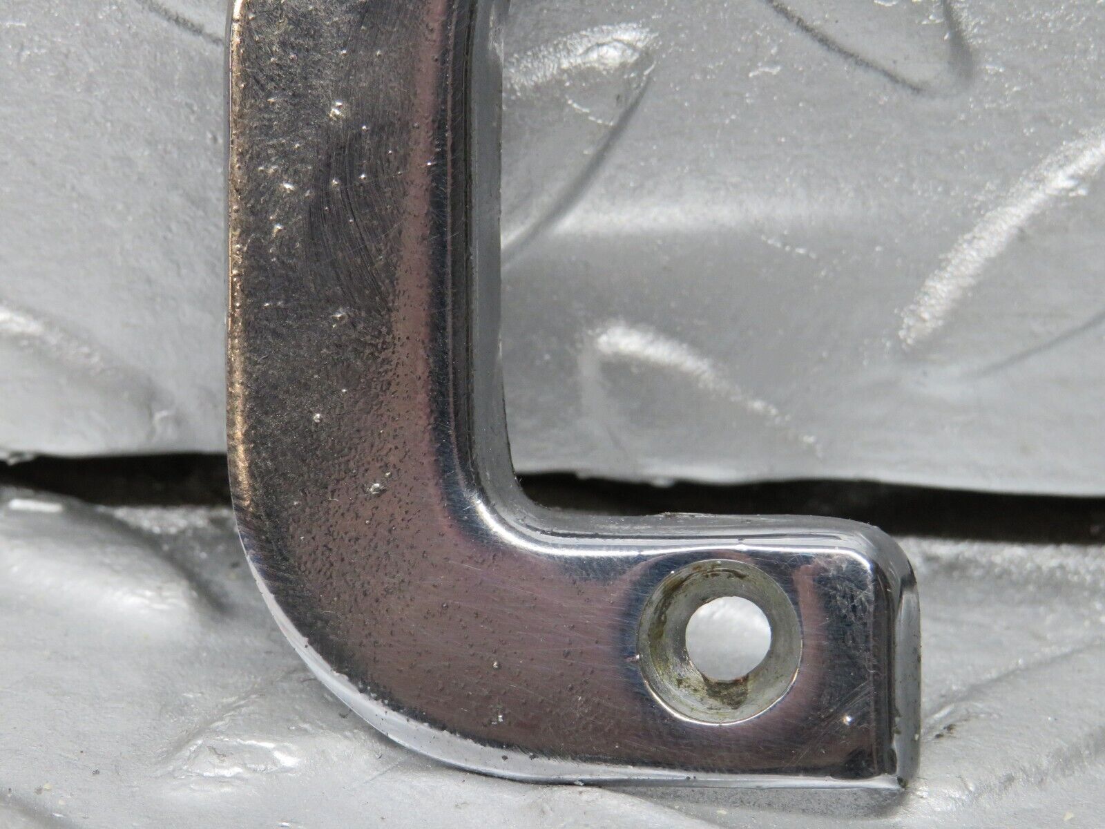 40475 Mercedes-Benz W110 230 Interior Door Chrome Latch Trim Right