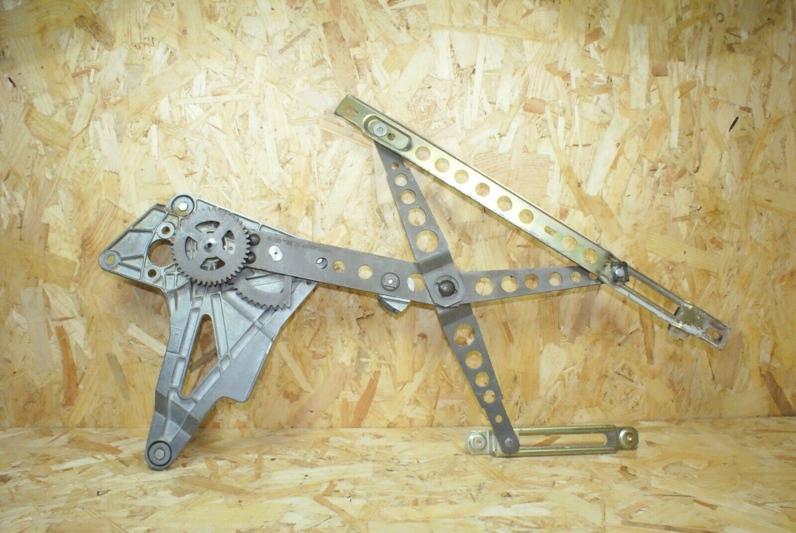 2281 Mercedes-Benz W123 280E Front Left Power Window Regulator 1237202746