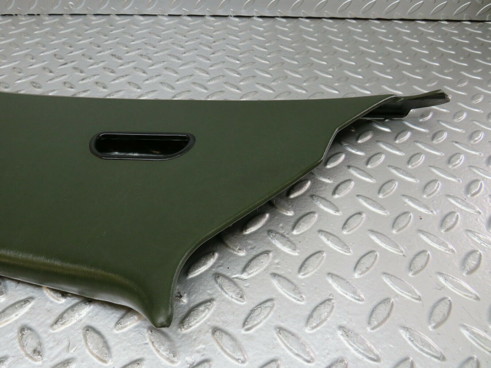 23707 Mercedes-Benz W123 C Pillar Cover Right Side Green 1236900425