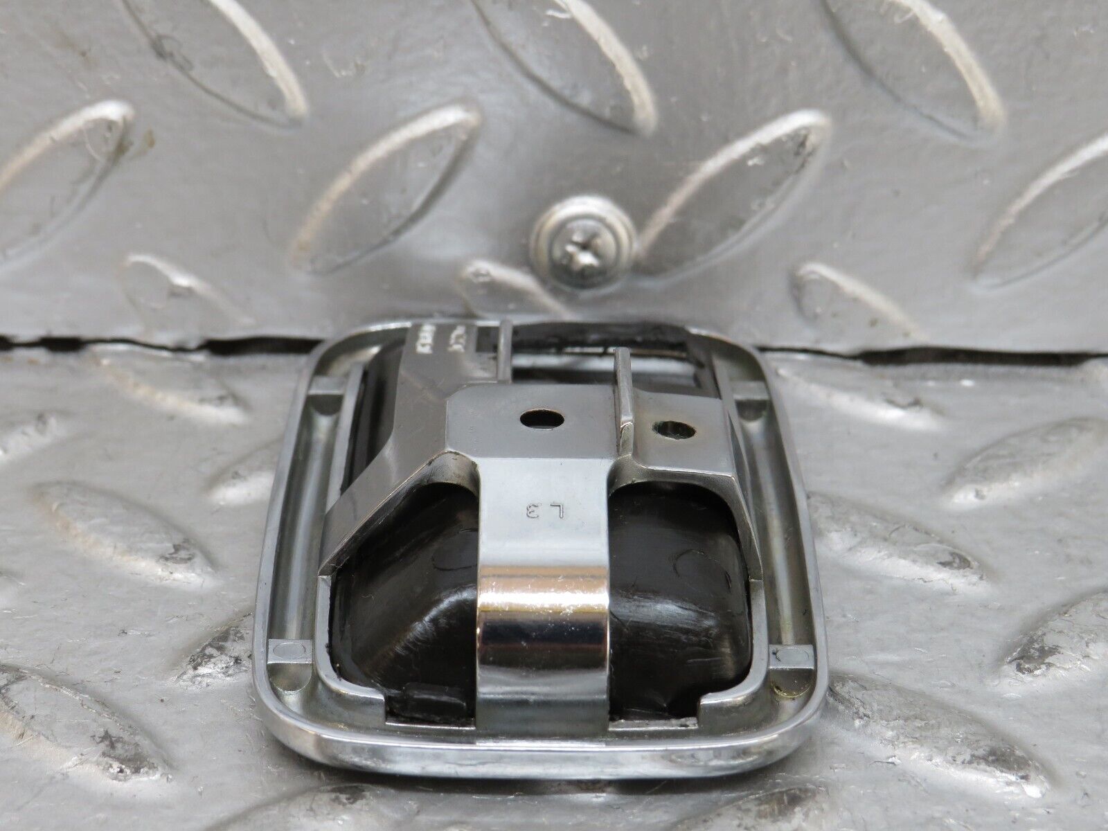 28295 Mercedes-Benz S123 240D Chrome Frame For Door Opener Left 1087660511