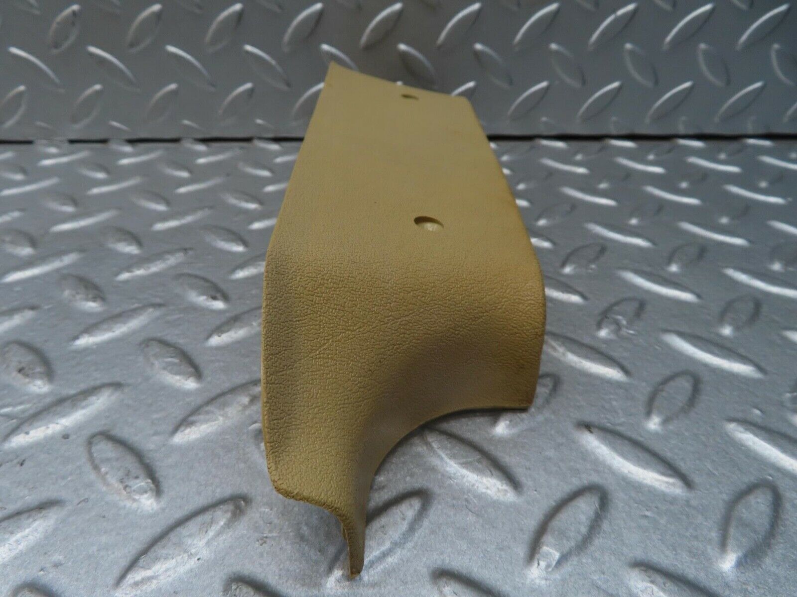 13478 Mercedes-Benz W123 200 B Pillar Bottom Cover Right Side Cream 1236922222