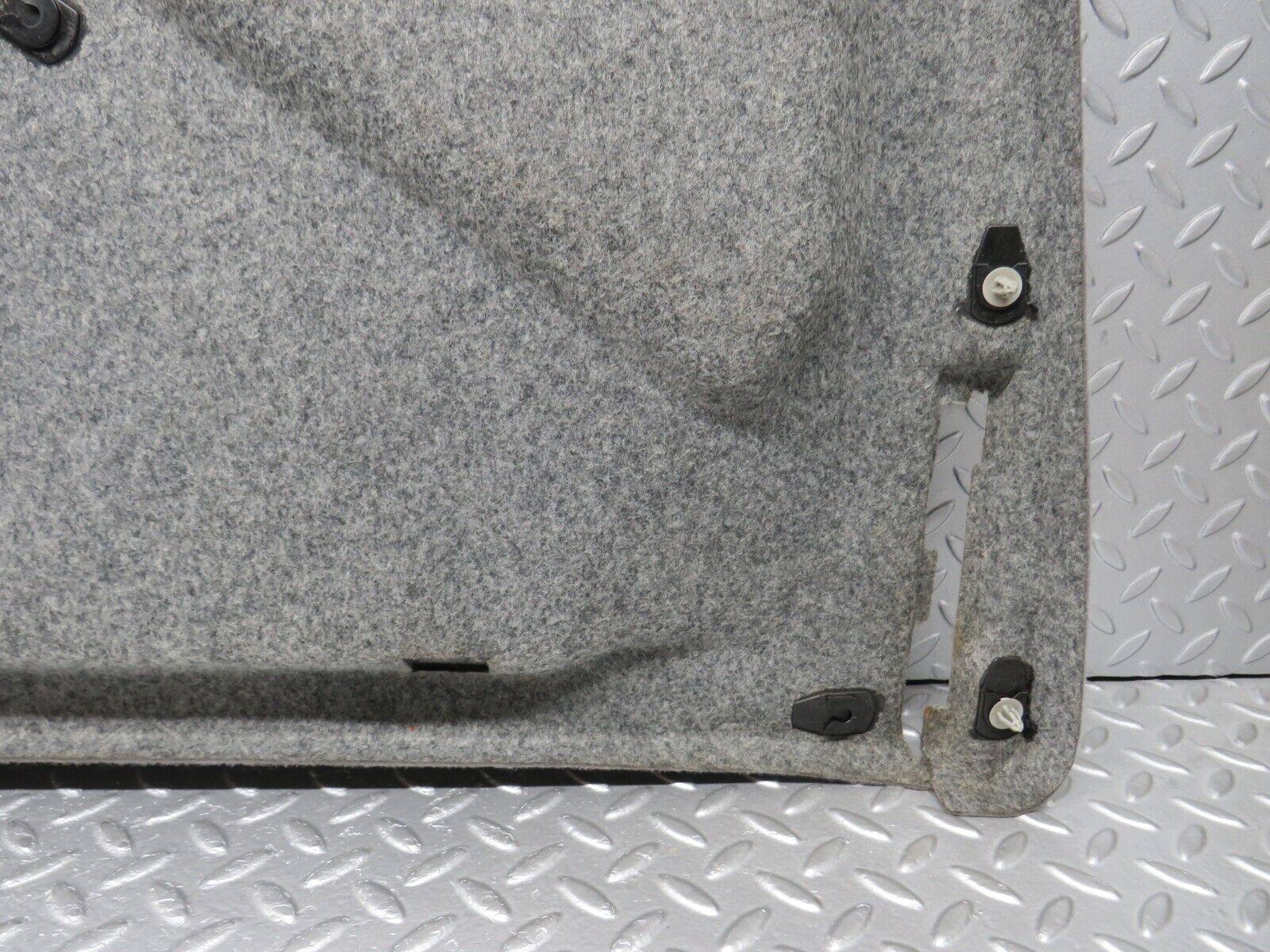 39367 Mercedes-Benz R129 320SL Coupe Interior Boot Lid Cover Panel Grey 1296901341