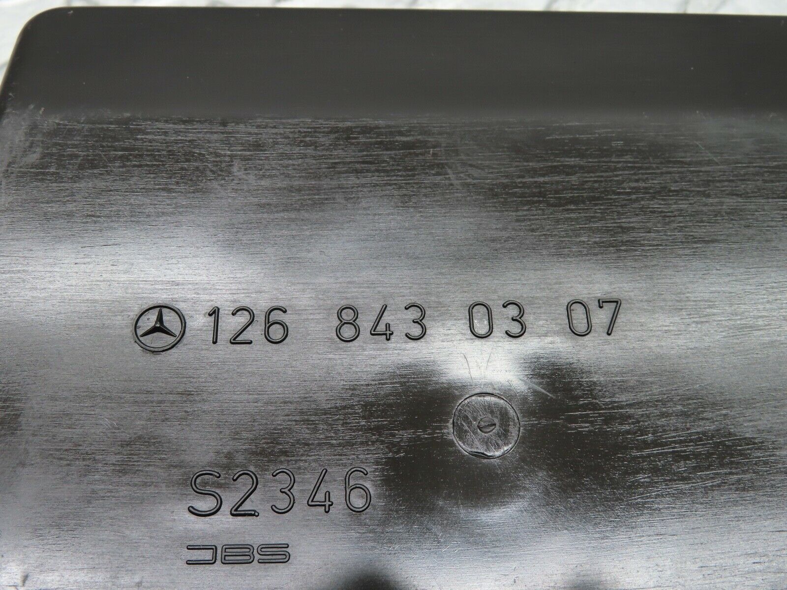 21469 Mercedes-Benz W126 300SE Rear Left Parcel Shelf Storage 1268430307