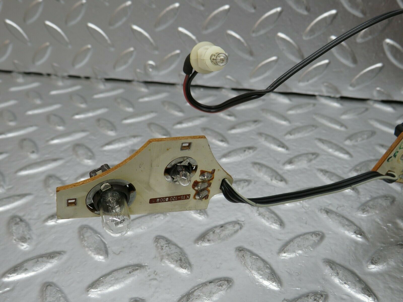 24369 Mercedes-Benz S124 220TE Instrument Cluster Fuel Temp Oil 1245423201