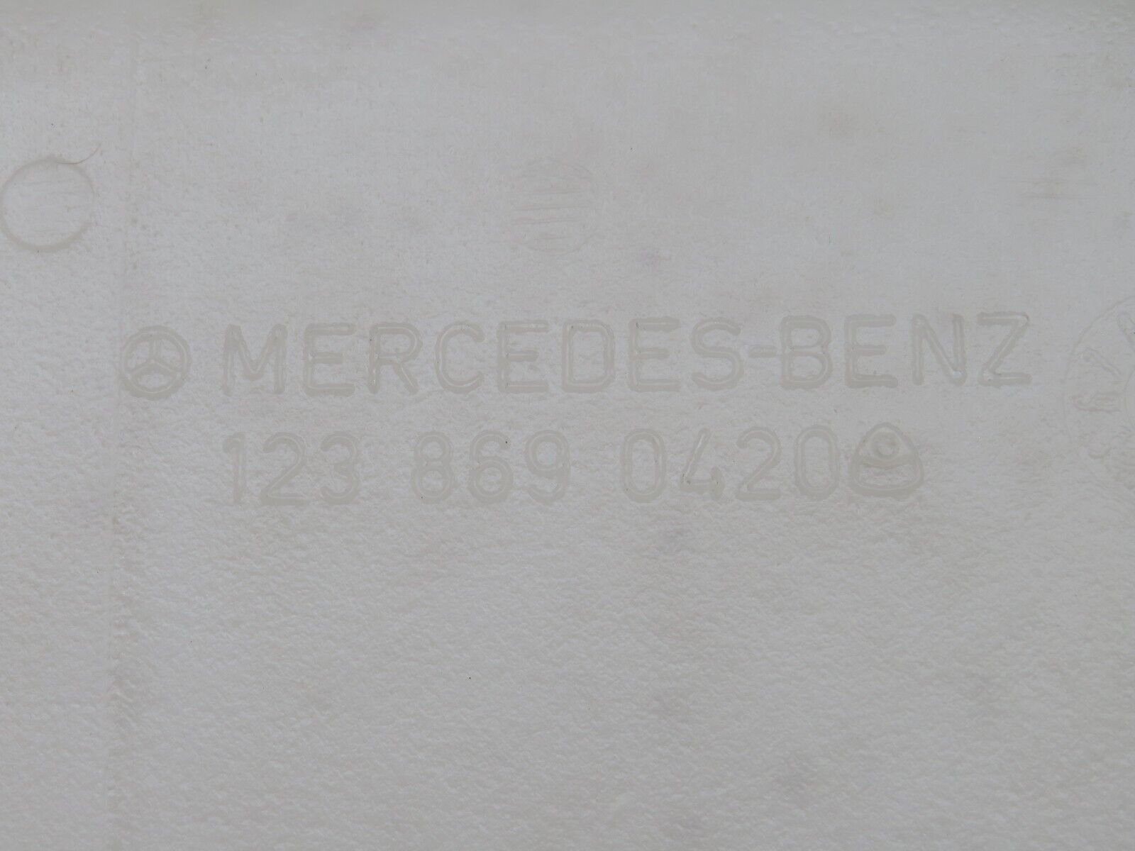 28300 Mercedes-Benz S123 240D Wagon Rear Washer Reservoir Tank 1238690420