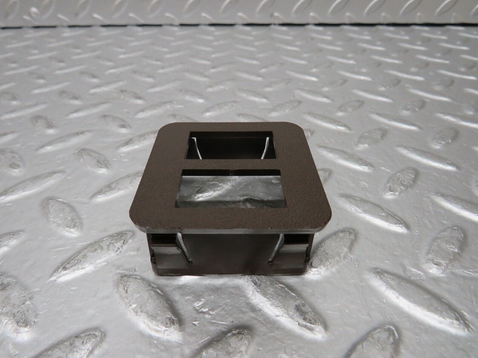 30024 Porsche 924 Rear Heated Window Switch Surround Brown 477857138