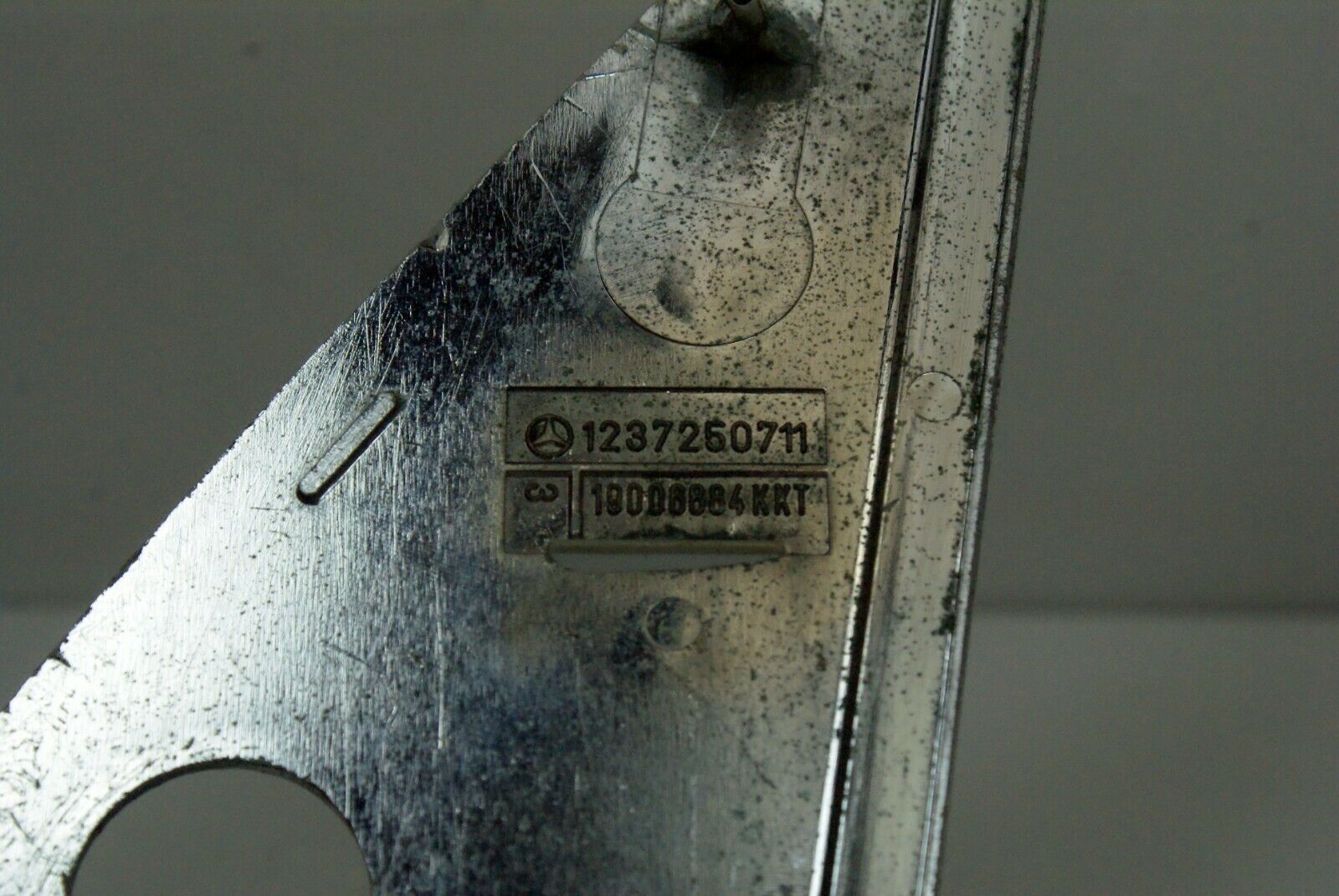 2099 Mercedes-Benz W123 230E Chrome Mirror Cover Inside Left 1237260711