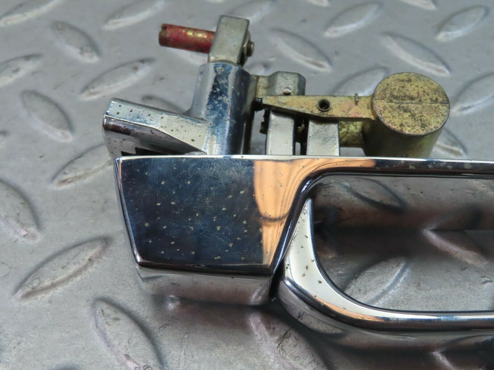 8744 Mercedes-Benz W116 Chrome Door Handle Rear Right 1167600059